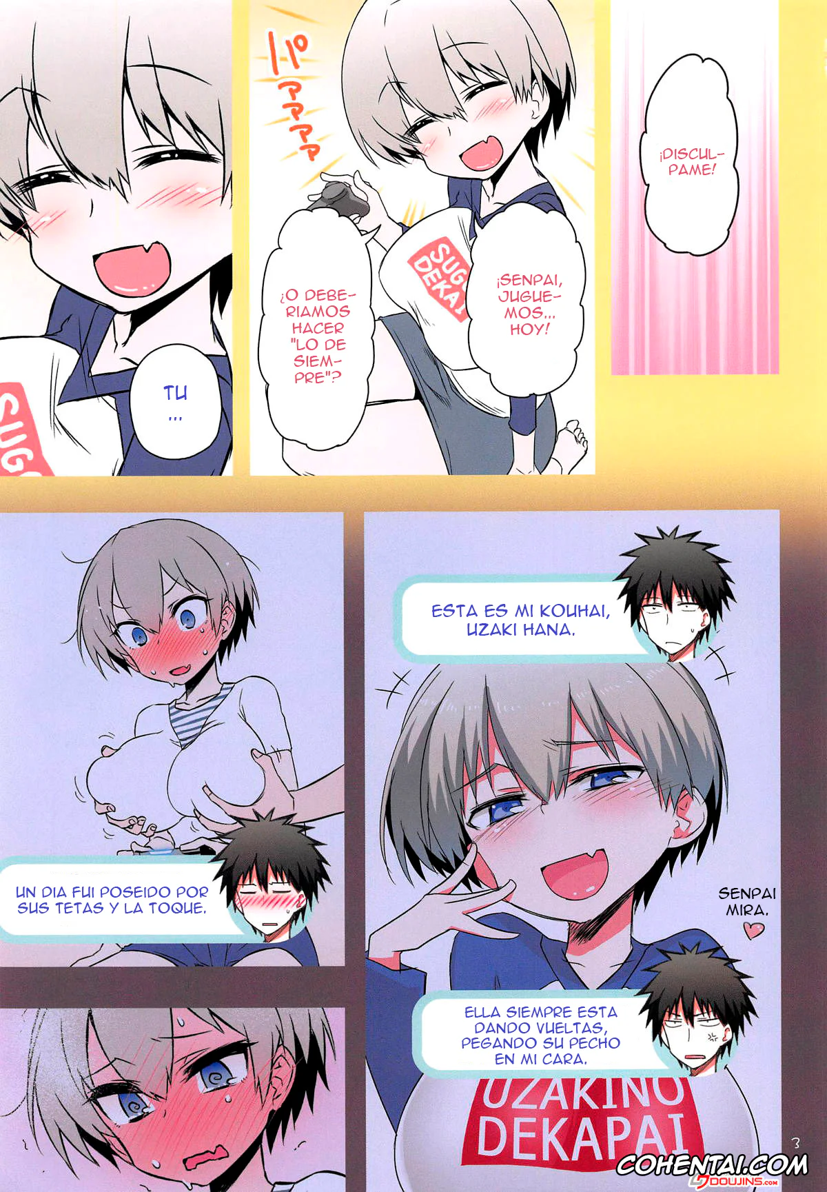 Uzaki-chan wa Asobitai! porno, Hana Uzaki porno, Shinichi Sakurai porno, Uzaki-chan wa H Shitai! (Uzaki-chan wa Asobitai!), pagina 2