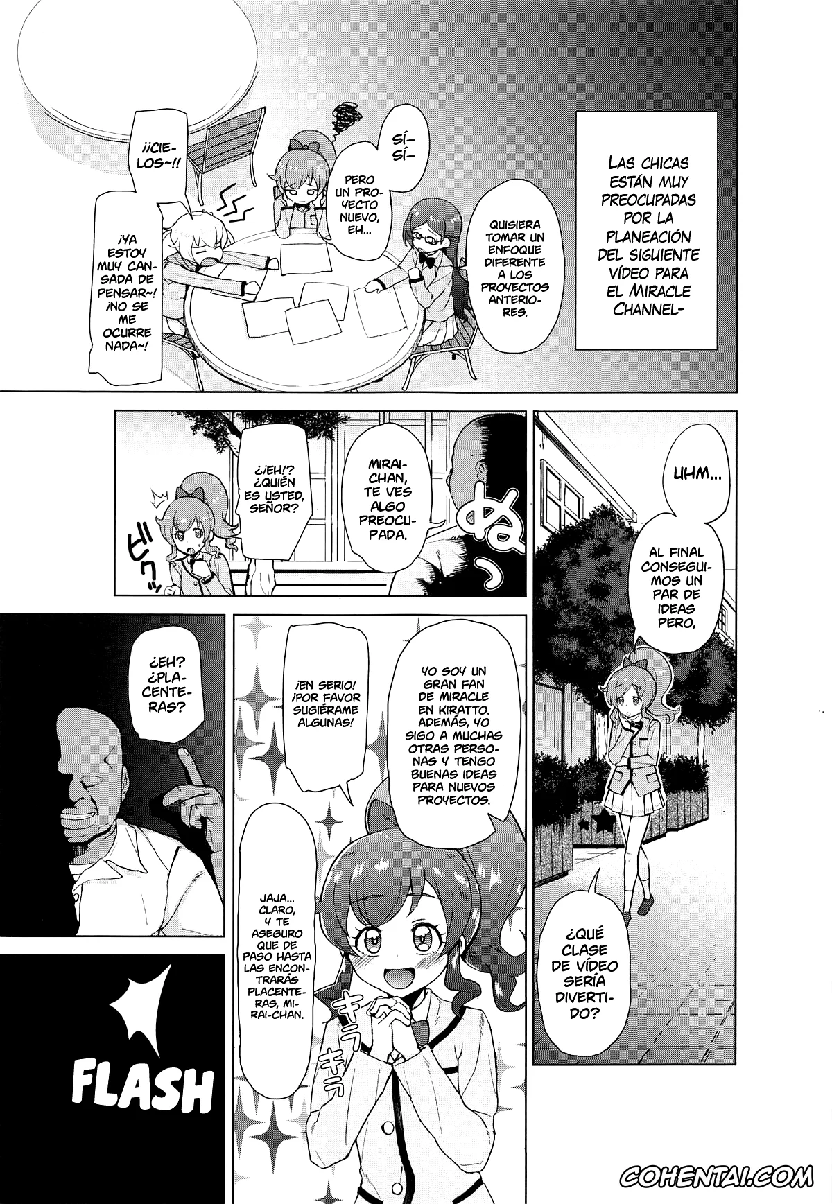 Kiratto Pri Chan porno, Mirai Momoyama porno, Saimin de Yatte Mita!! (Kiratto Pri Chan), pagina 2