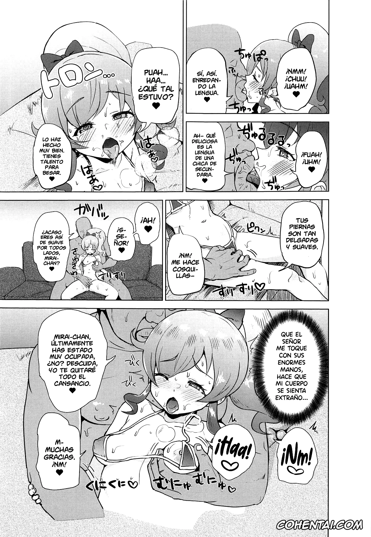 Kiratto Pri Chan xxx, Mirai Momoyama xxx, Saimin de Yatte Mita!! (Kiratto Pri Chan), pagina 4