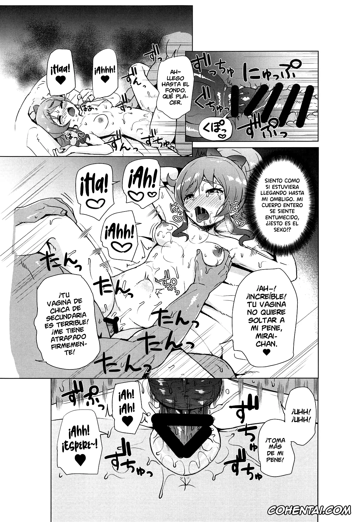 Kiratto Pri Chan xxx, Mirai Momoyama xxx, Saimin de Yatte Mita!! (Kiratto Pri Chan), pagina 10