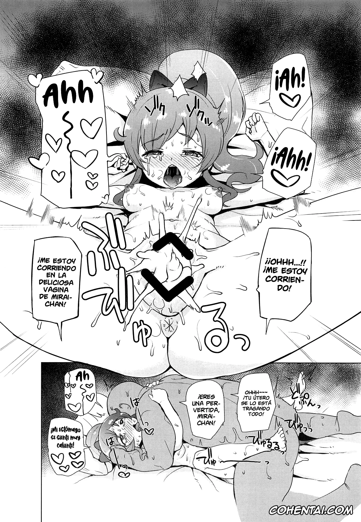 Kiratto Pri Chan xxx, Mirai Momoyama xxx, Saimin de Yatte Mita!! (Kiratto Pri Chan), pagina 13