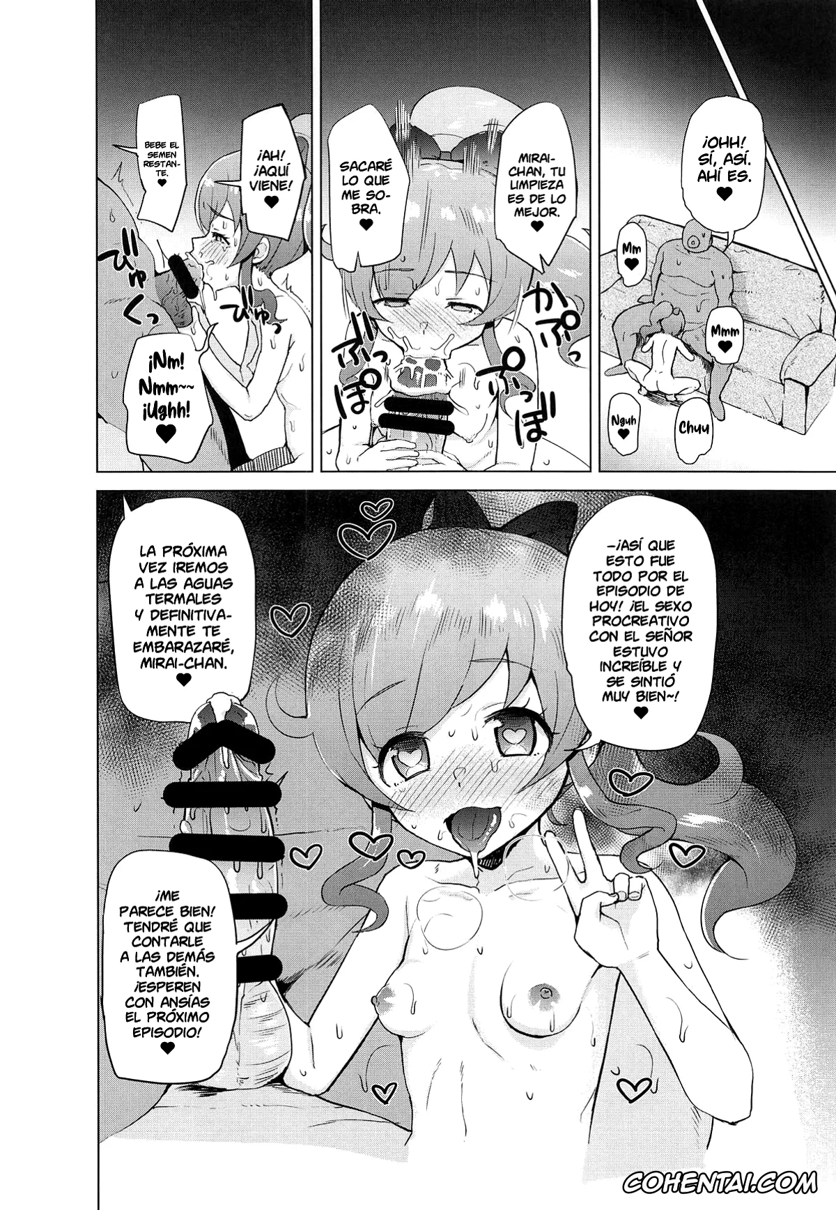 Kiratto Pri Chan xxx, Mirai Momoyama xxx, Saimin de Yatte Mita!! (Kiratto Pri Chan), pagina 19