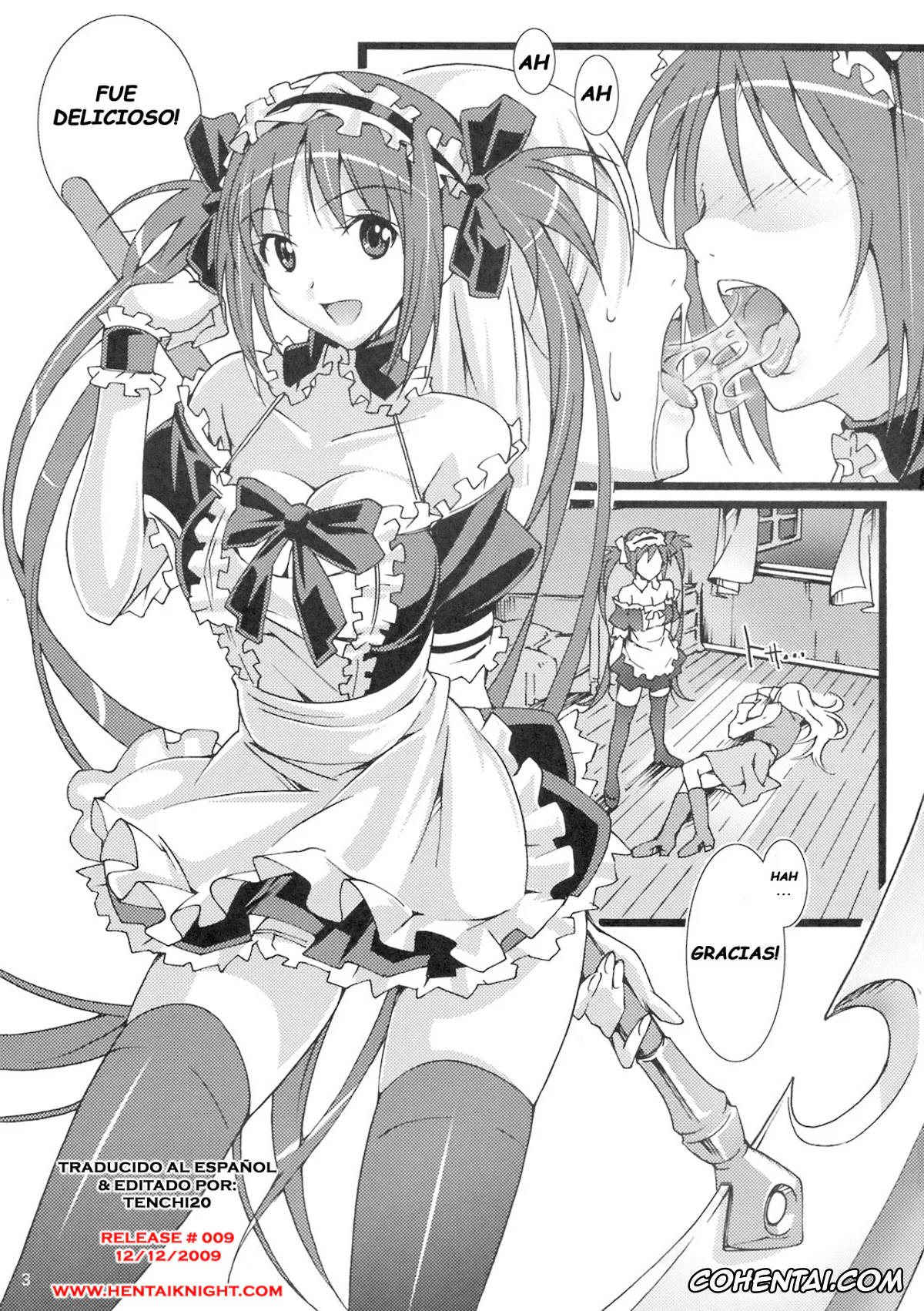Queen's Blade hentai, Airi hentai, Melona hentai, Pururun Cast Off (Queen’s Blade), pagina 3