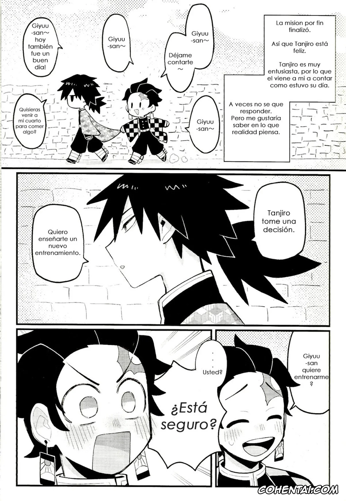 Kimetsu No Yaiba | Demon Slayer hentai, Giyuu Tomioka hentai, Tanjirou Kamado hentai, Special Breath of Water Training (Kimetsu no Yaiba), pagina 3