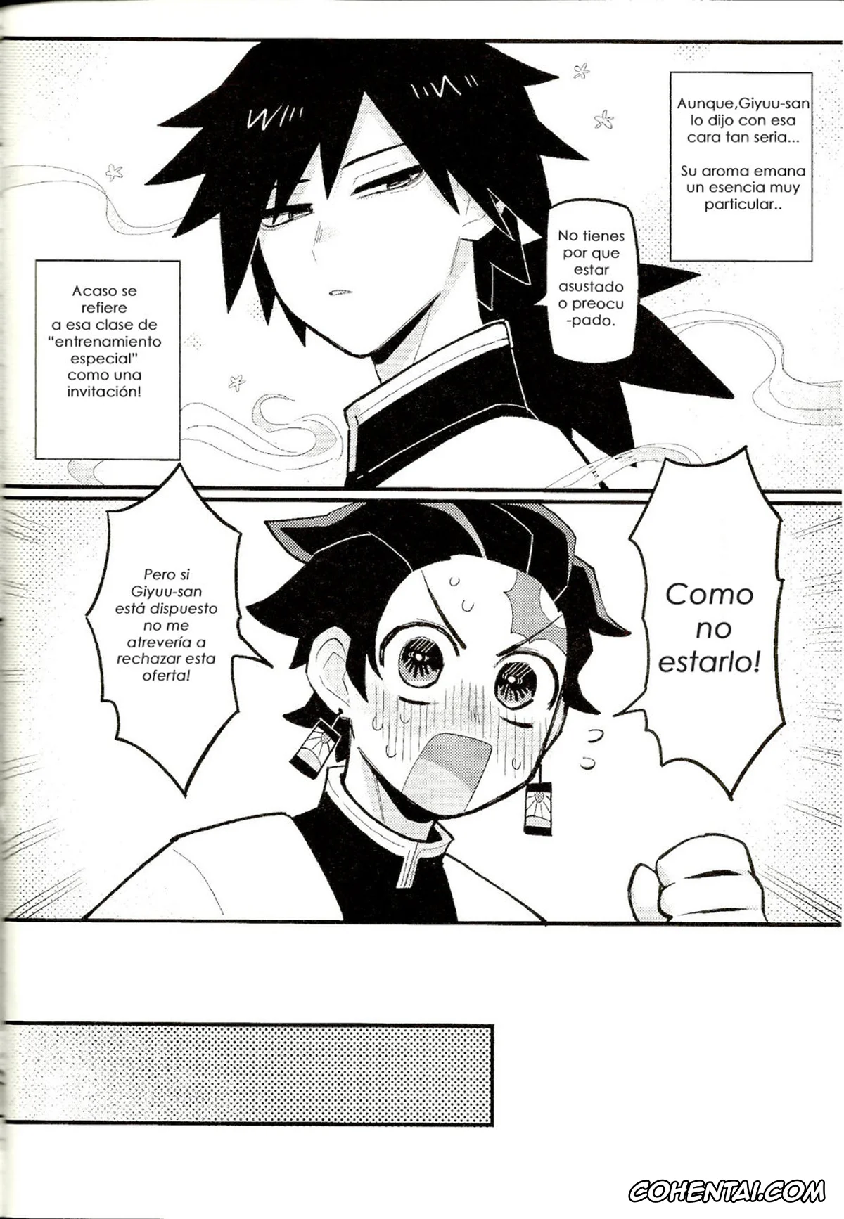 Kimetsu No Yaiba | Demon Slayer xxx, Giyuu Tomioka xxx, Tanjirou Kamado xxx, Special Breath of Water Training (Kimetsu no Yaiba), pagina 4