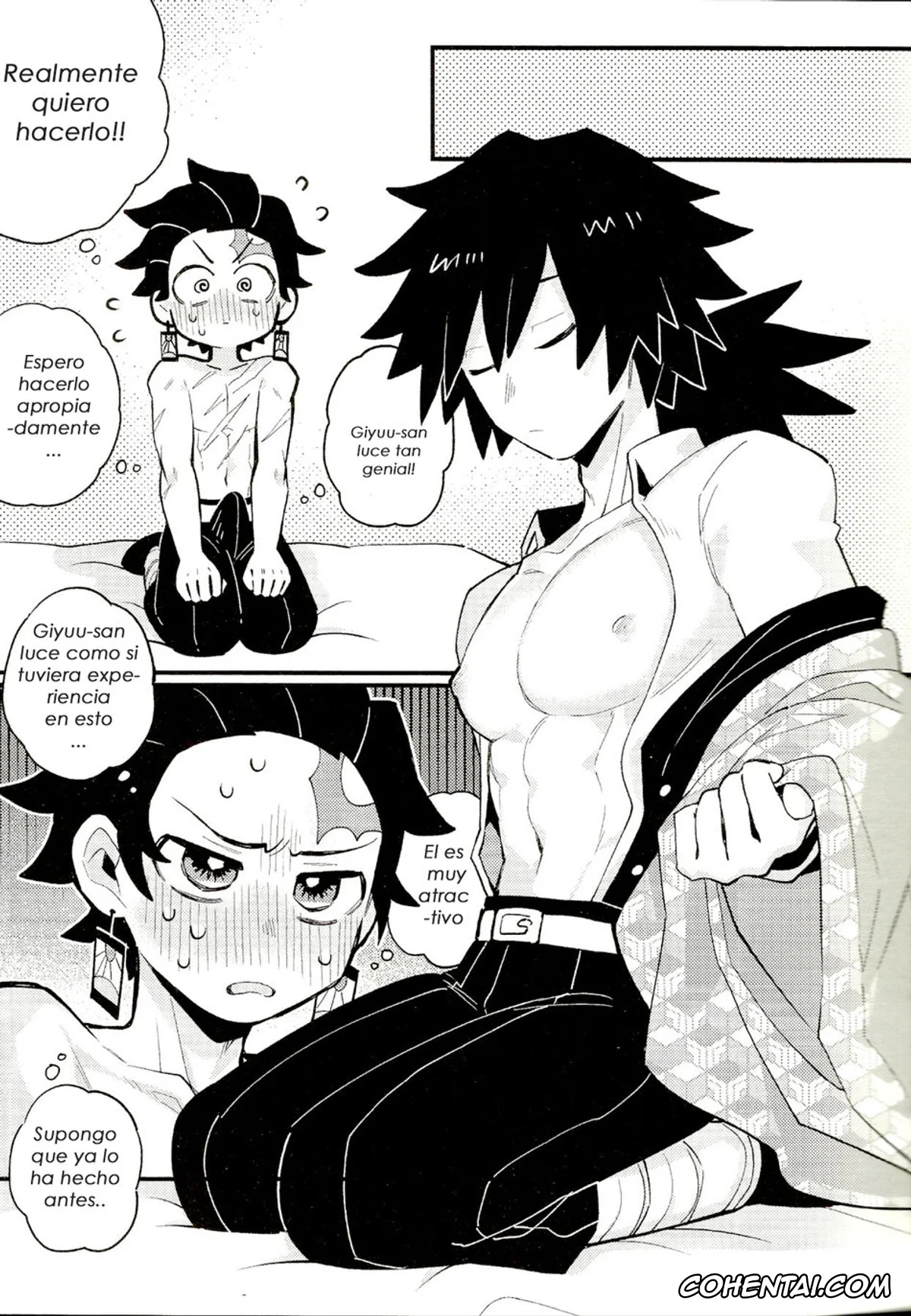 Kimetsu No Yaiba | Demon Slayer porno, Giyuu Tomioka porno, Tanjirou Kamado porno, Special Breath of Water Training (Kimetsu no Yaiba), pagina 5