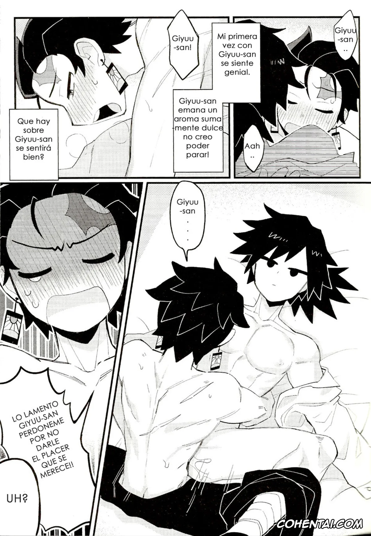 Kimetsu No Yaiba | Demon Slayer hentai, Giyuu Tomioka hentai, Tanjirou Kamado hentai, Special Breath of Water Training (Kimetsu no Yaiba), pagina 9