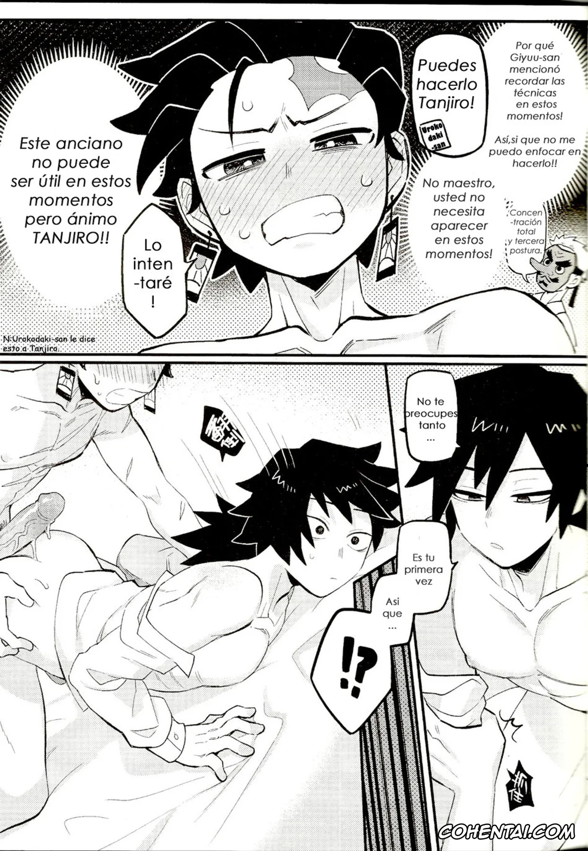 Kimetsu No Yaiba | Demon Slayer xxx, Giyuu Tomioka xxx, Tanjirou Kamado xxx, Special Breath of Water Training (Kimetsu no Yaiba), pagina 13