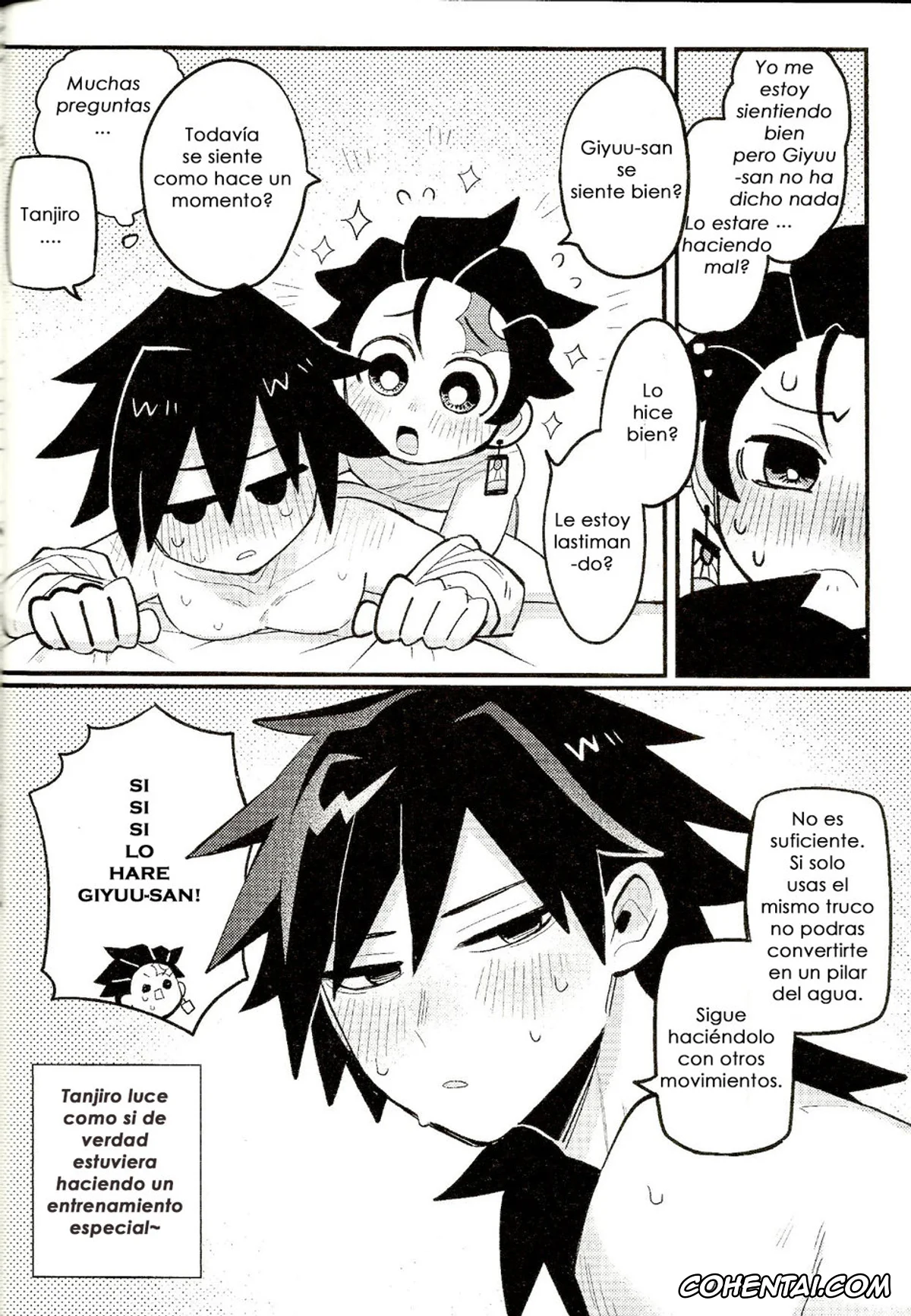 Kimetsu No Yaiba | Demon Slayer xxx, Giyuu Tomioka xxx, Tanjirou Kamado xxx, Special Breath of Water Training (Kimetsu no Yaiba), pagina 16