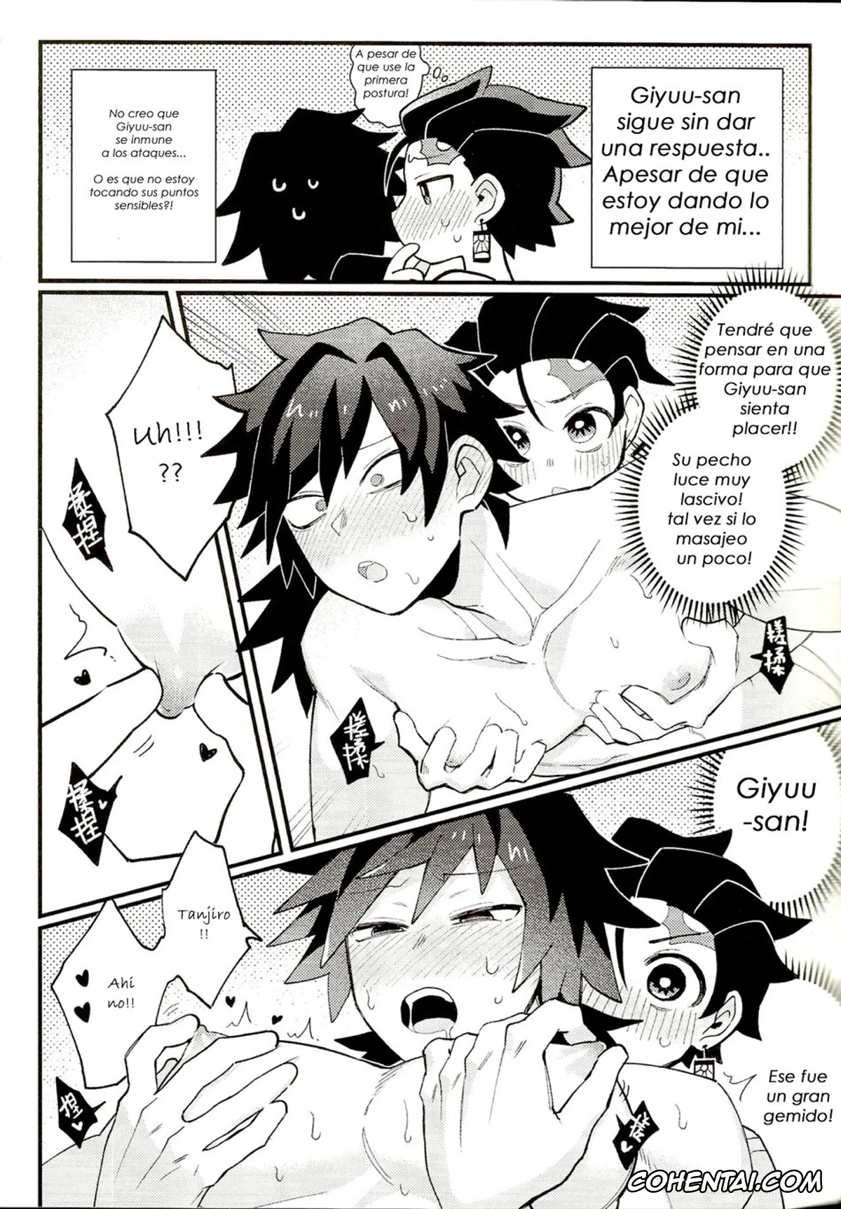Kimetsu No Yaiba | Demon Slayer xxx, Giyuu Tomioka xxx, Tanjirou Kamado xxx, Special Breath of Water Training (Kimetsu no Yaiba), pagina 19