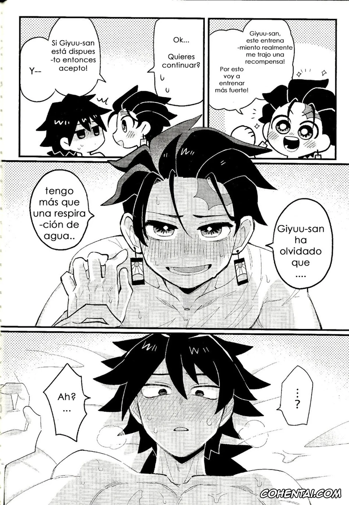 Kimetsu No Yaiba | Demon Slayer xxx, Giyuu Tomioka xxx, Tanjirou Kamado xxx, Special Breath of Water Training (Kimetsu no Yaiba), pagina 28
