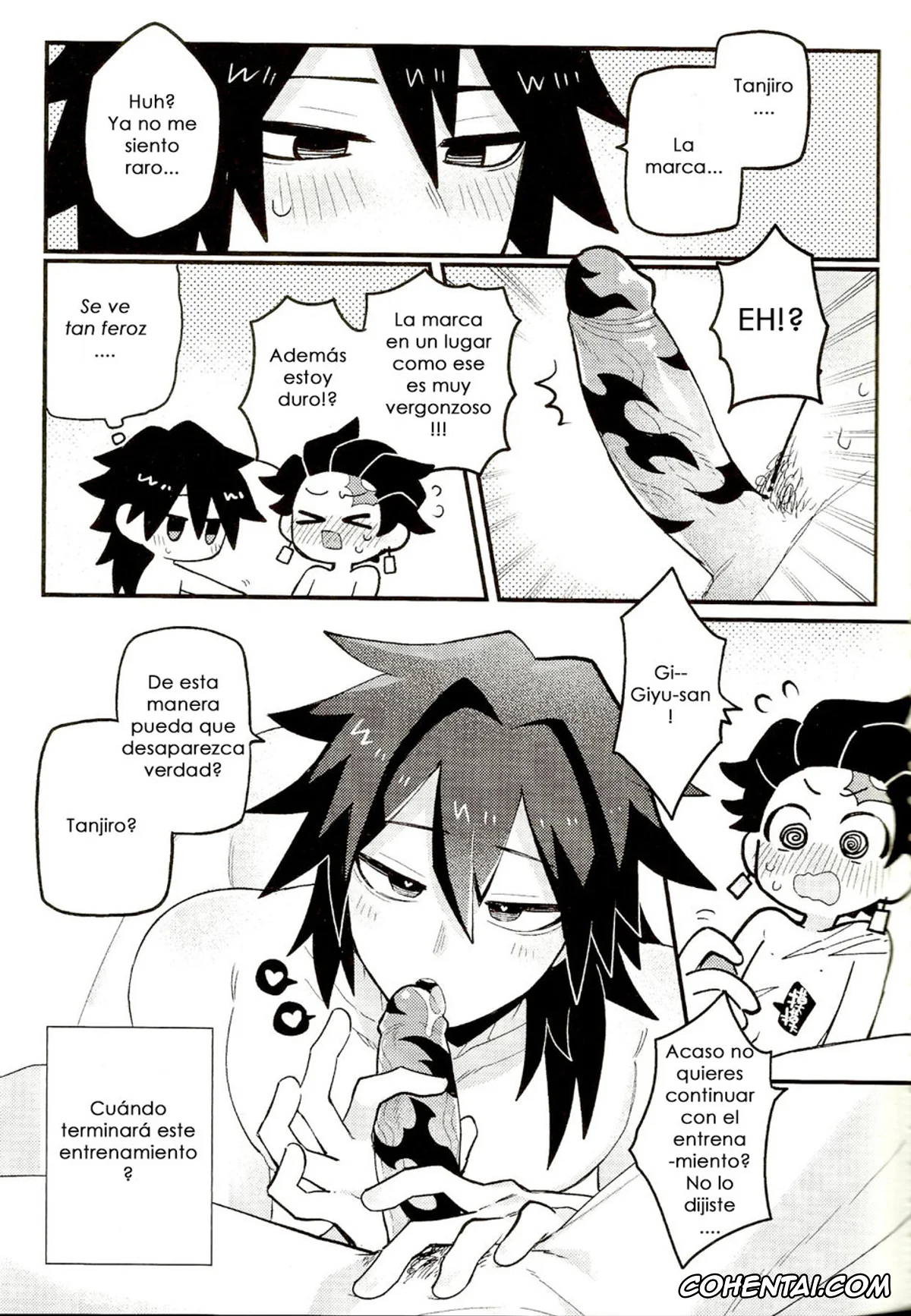 Kimetsu No Yaiba | Demon Slayer xxx, Giyuu Tomioka xxx, Tanjirou Kamado xxx, Special Breath of Water Training (Kimetsu no Yaiba), pagina 31