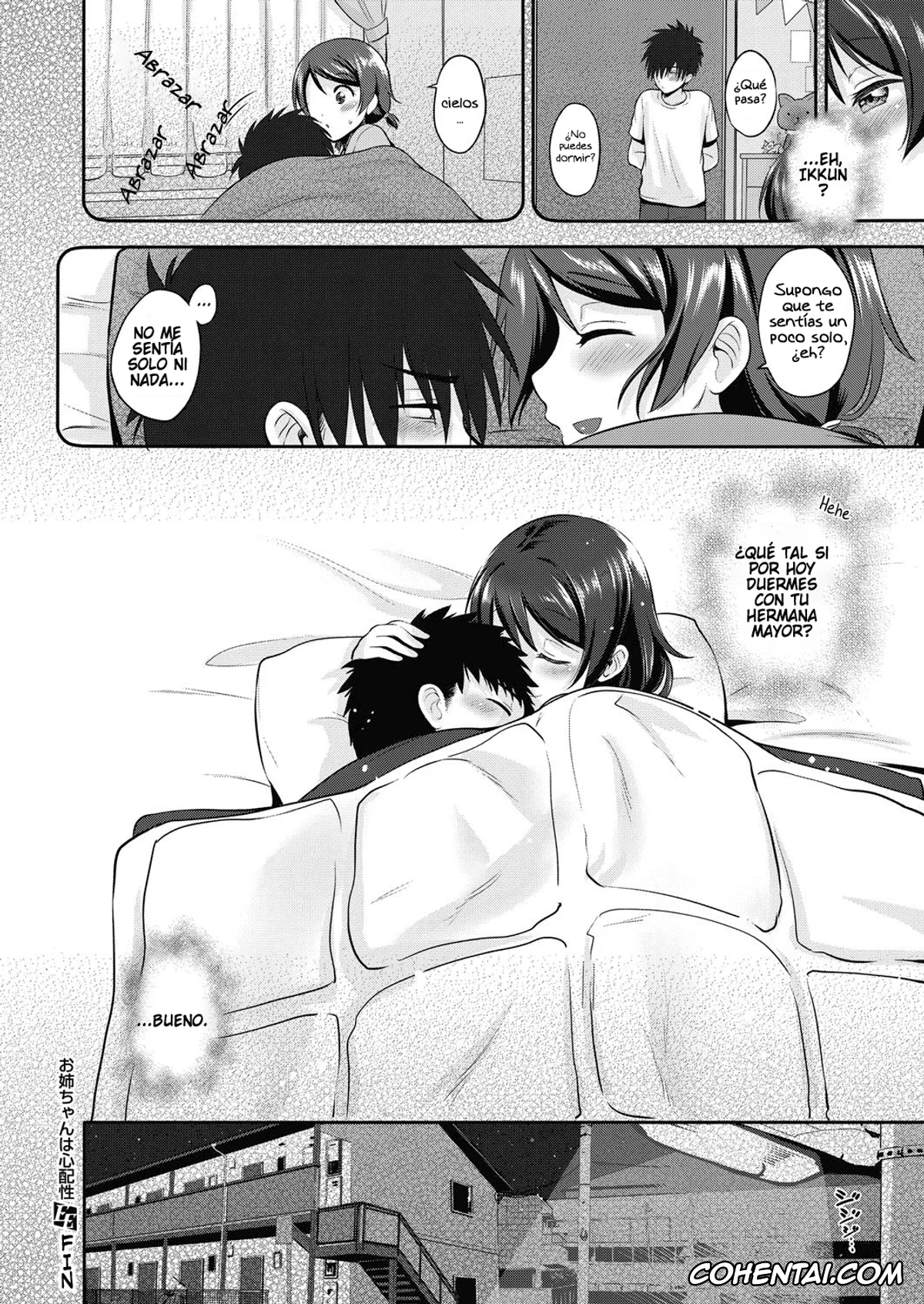Revistas xxx, COMIC ExE xxx, Onee-chan wa Shinpaishou (COMIC ExE 05), pagina 28