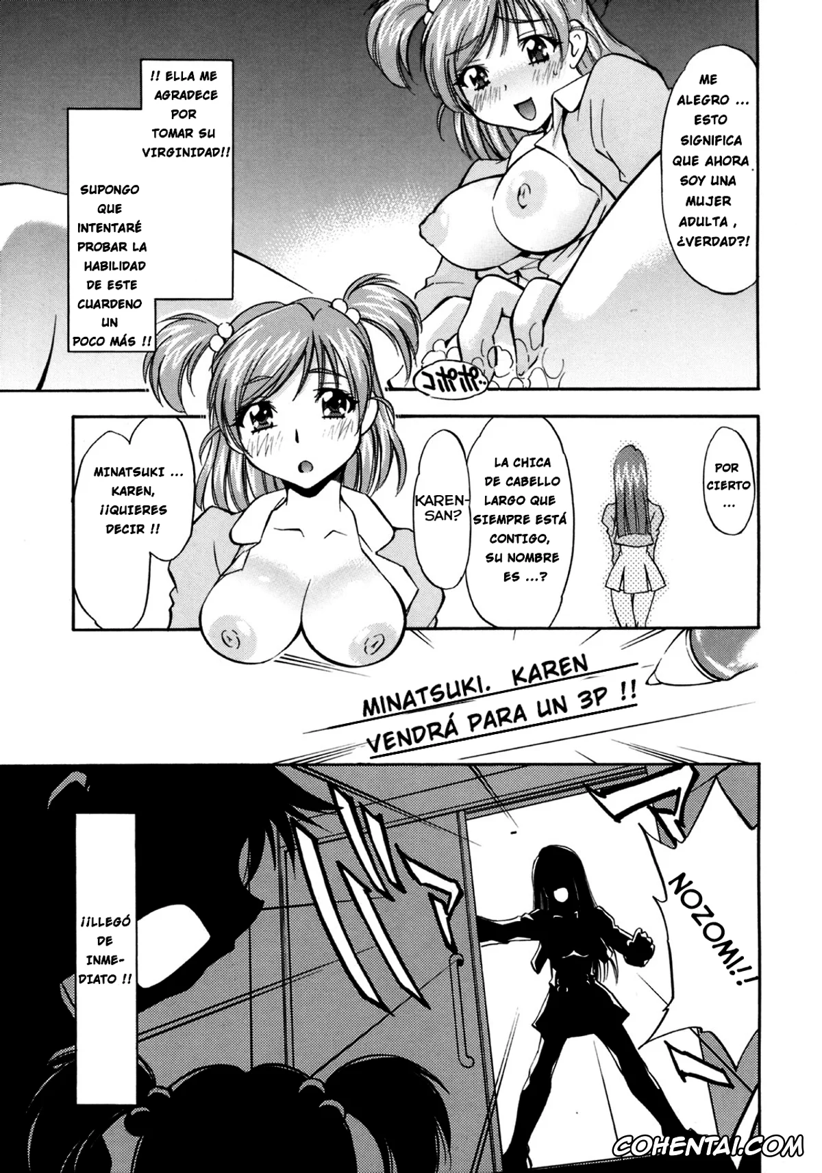 Yes! PreCure 5 xxx, Cure Aqua | Karen Minazuki xxx, Cure Dream | Nozomi Yumehara xxx, Cure Musume Karen & Nozomi (Yes! Precure 5), pagina 16