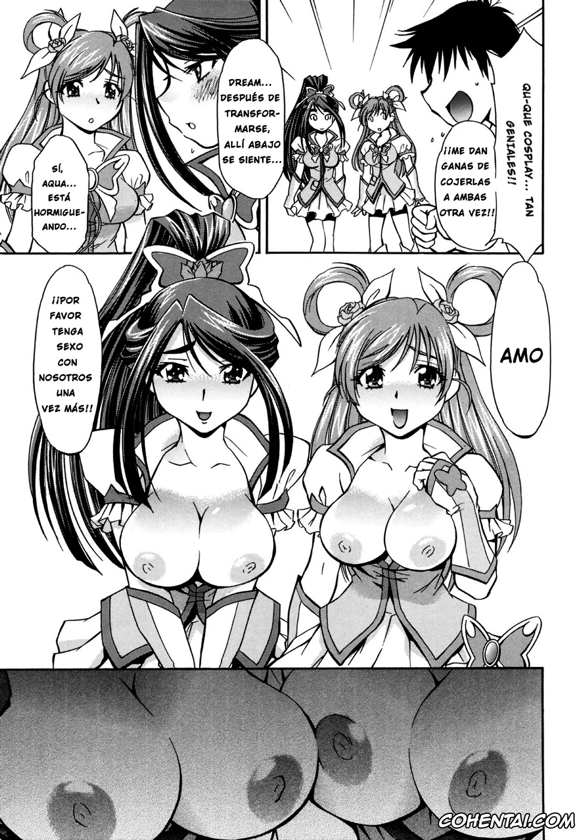 Yes! PreCure 5 xxx, Cure Aqua | Karen Minazuki xxx, Cure Dream | Nozomi Yumehara xxx, Cure Musume Karen & Nozomi (Yes! Precure 5), pagina 22