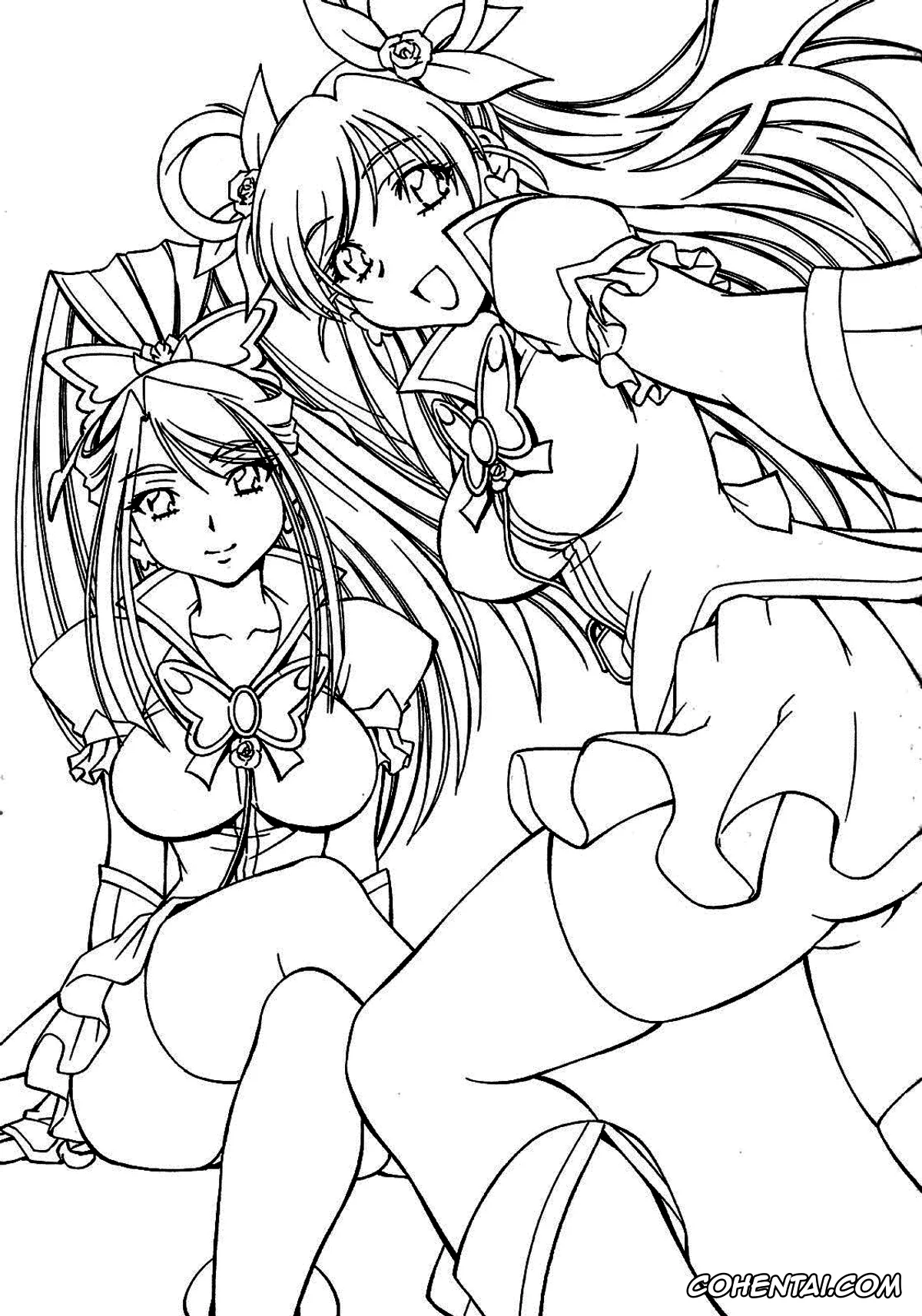 Yes! PreCure 5 porno, Cure Aqua | Karen Minazuki porno, Cure Dream | Nozomi Yumehara porno, Cure Musume Karen & Nozomi (Yes! Precure 5), pagina 32