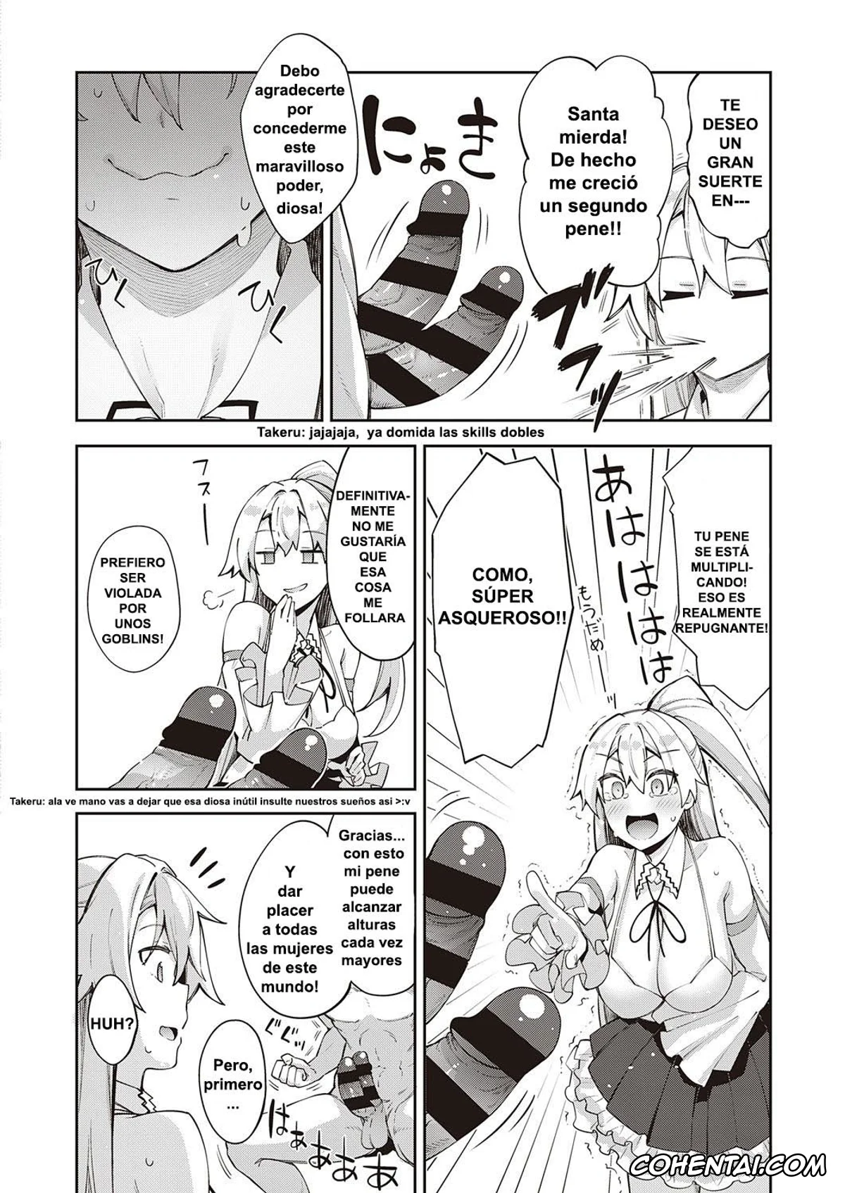 Revistas xxx, COMIC ExE xxx, Isekai Kita node Sukebe Skill de Zenryoku Ouka Shiyou to Omou (COMIC ExE 28), pagina 10