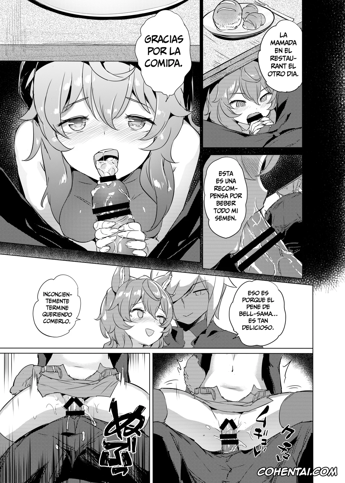 Dungeon ni Deai o Motomeru no wa Machigatteiru Darou ka hentai, Bell Cranel hentai, Hestia hentai, Liliruca Arde hentai, Dungeon no Mitsuana Sono (Dungeon ni Deai o Motomeru no wa Machigatteiru Darou ka), pagina 9