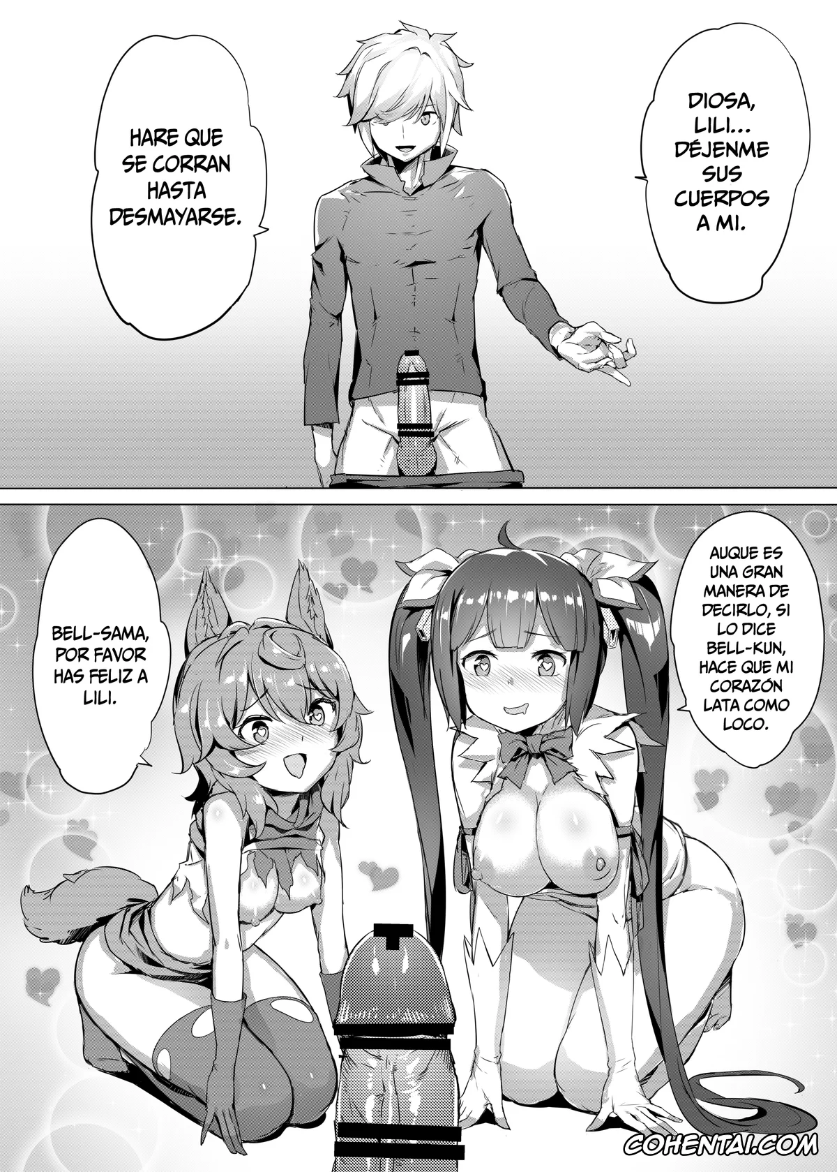 Dungeon ni Deai o Motomeru no wa Machigatteiru Darou ka porno, Bell Cranel porno, Hestia porno, Liliruca Arde porno, Dungeon no Mitsuana Sono (Dungeon ni Deai o Motomeru no wa Machigatteiru Darou ka), pagina 20