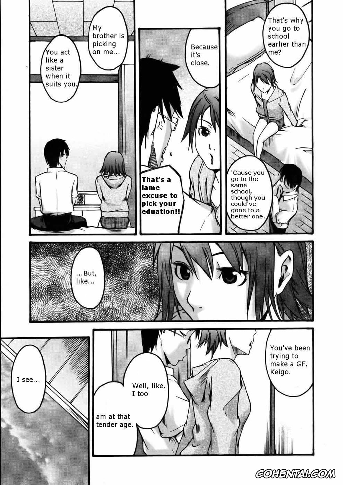 Revistas porno, COMIC Aun porno, Chikaki ni Arite Omou Mono (COMIC AUN 2005-07 Vol. 110), pagina 5