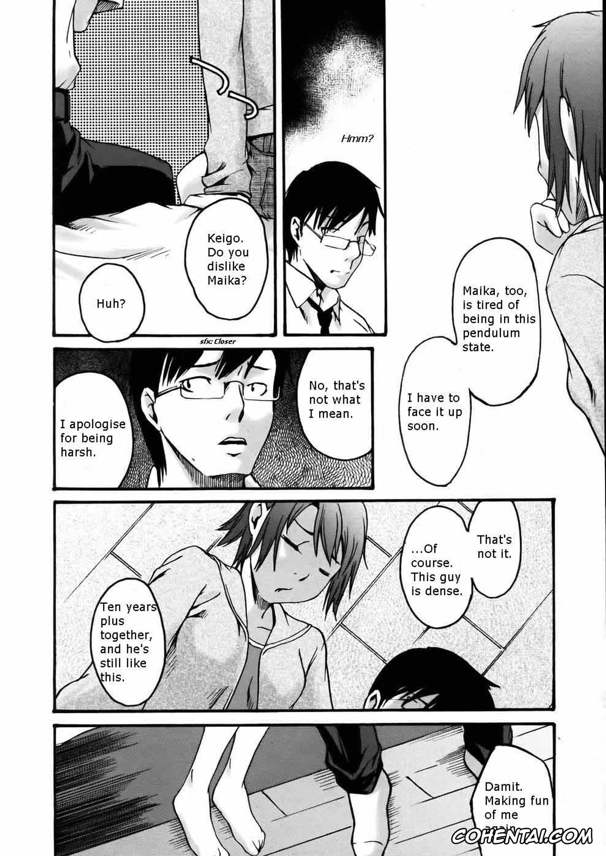 Revistas hentai, COMIC Aun hentai, Chikaki ni Arite Omou Mono (COMIC AUN 2005-07 Vol. 110), pagina 6