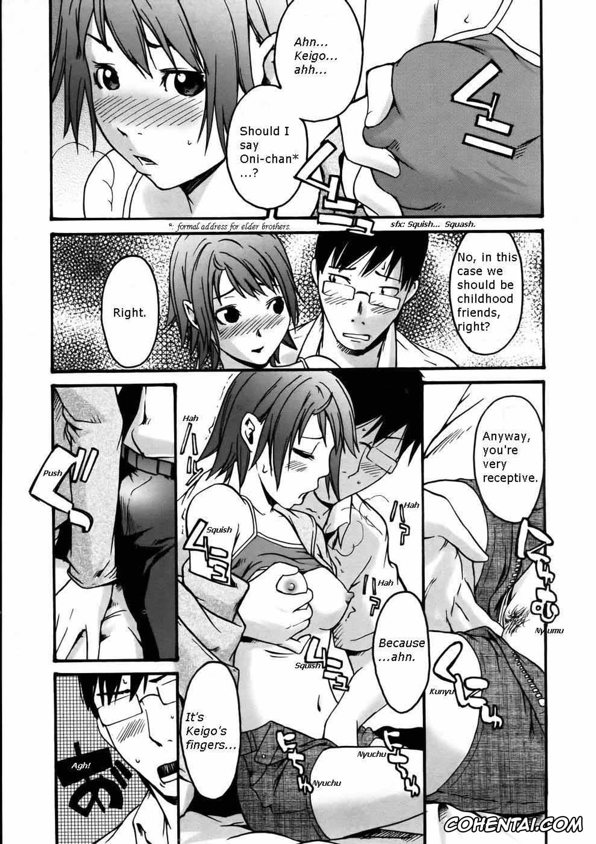 Revistas porno, COMIC Aun porno, Chikaki ni Arite Omou Mono (COMIC AUN 2005-07 Vol. 110), pagina 11