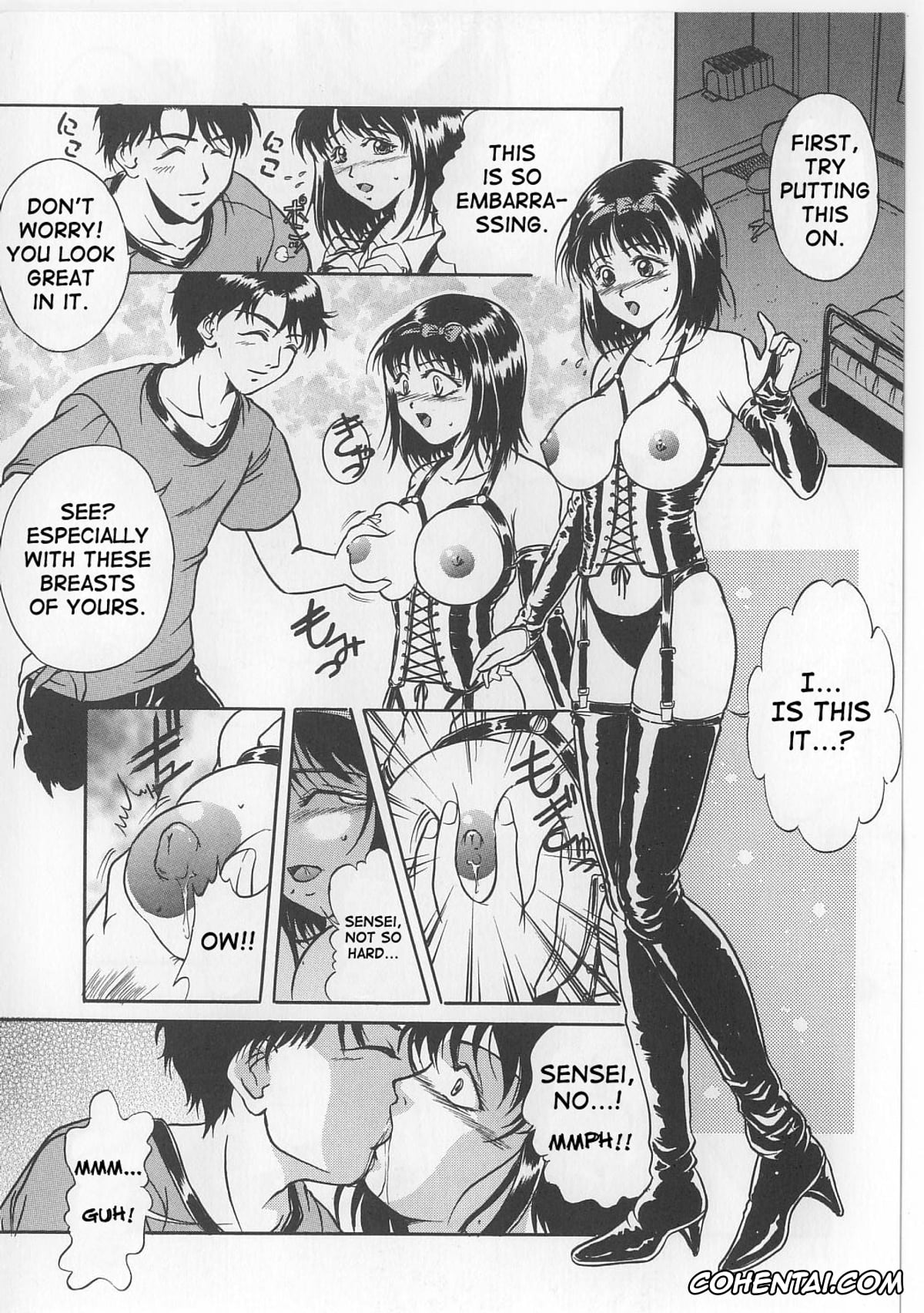 Original hentai, Nitsu no Kajitsu (Kyonyuu Bondage), pagina 6