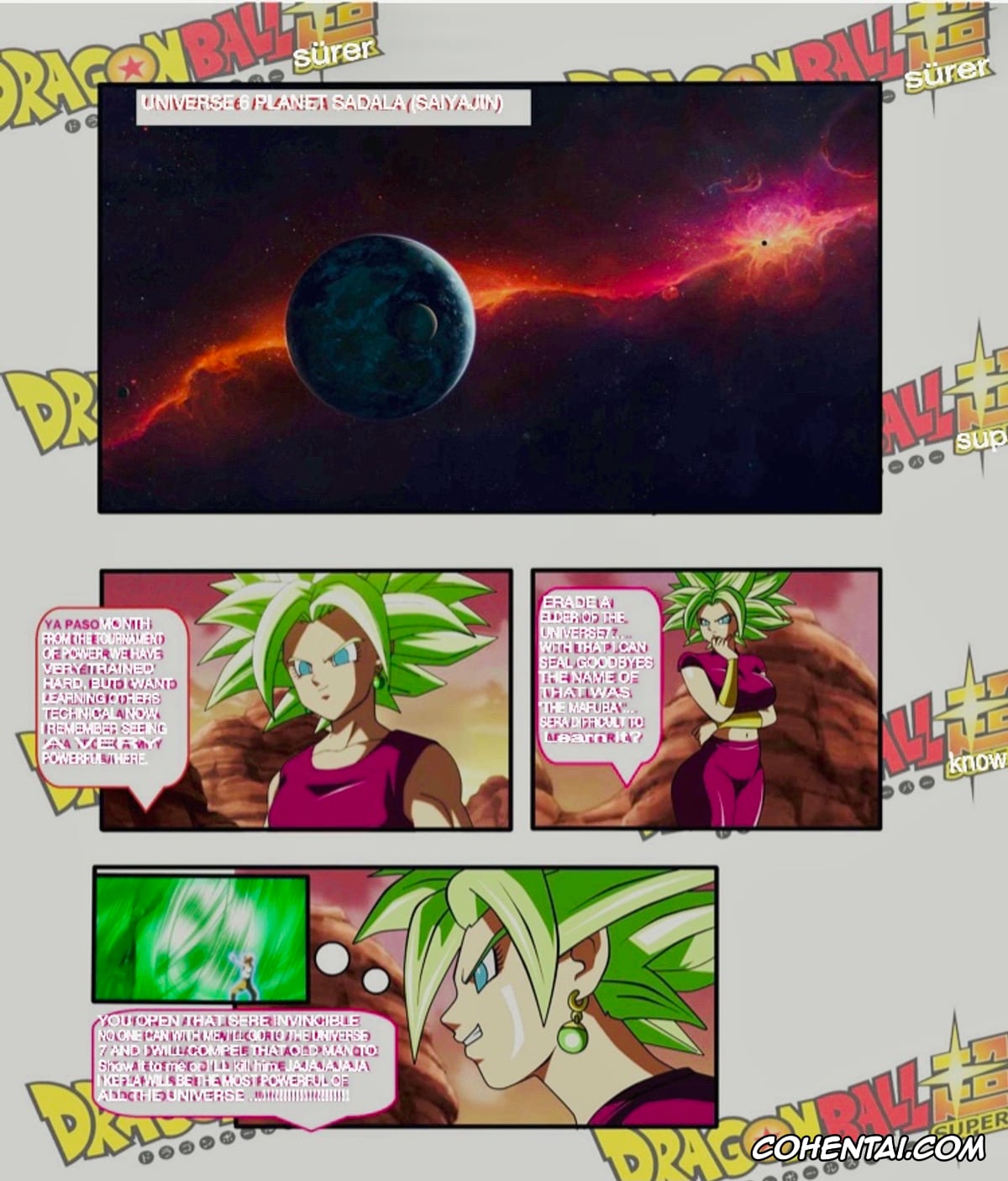 Dragon Ball xxx, Kefla xxx, Kefla and The Mafuba (Dragon Ball), pagina 1