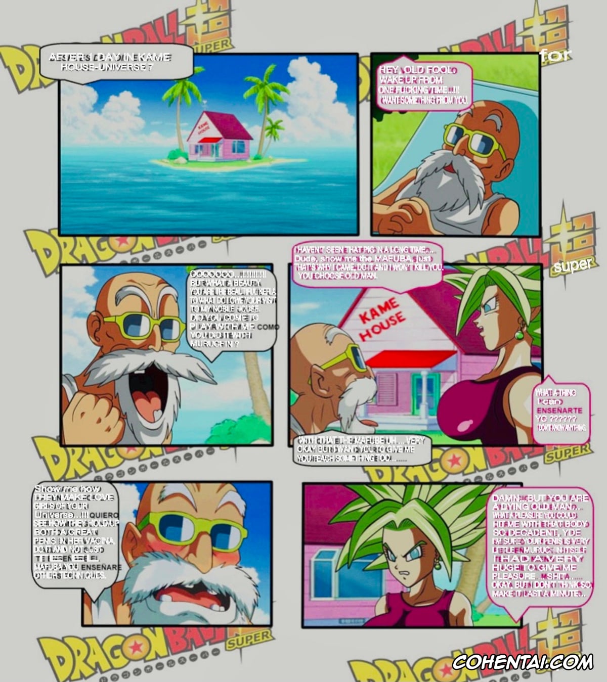 Dragon Ball porno, Kefla porno, Kefla and The Mafuba (Dragon Ball), pagina 2