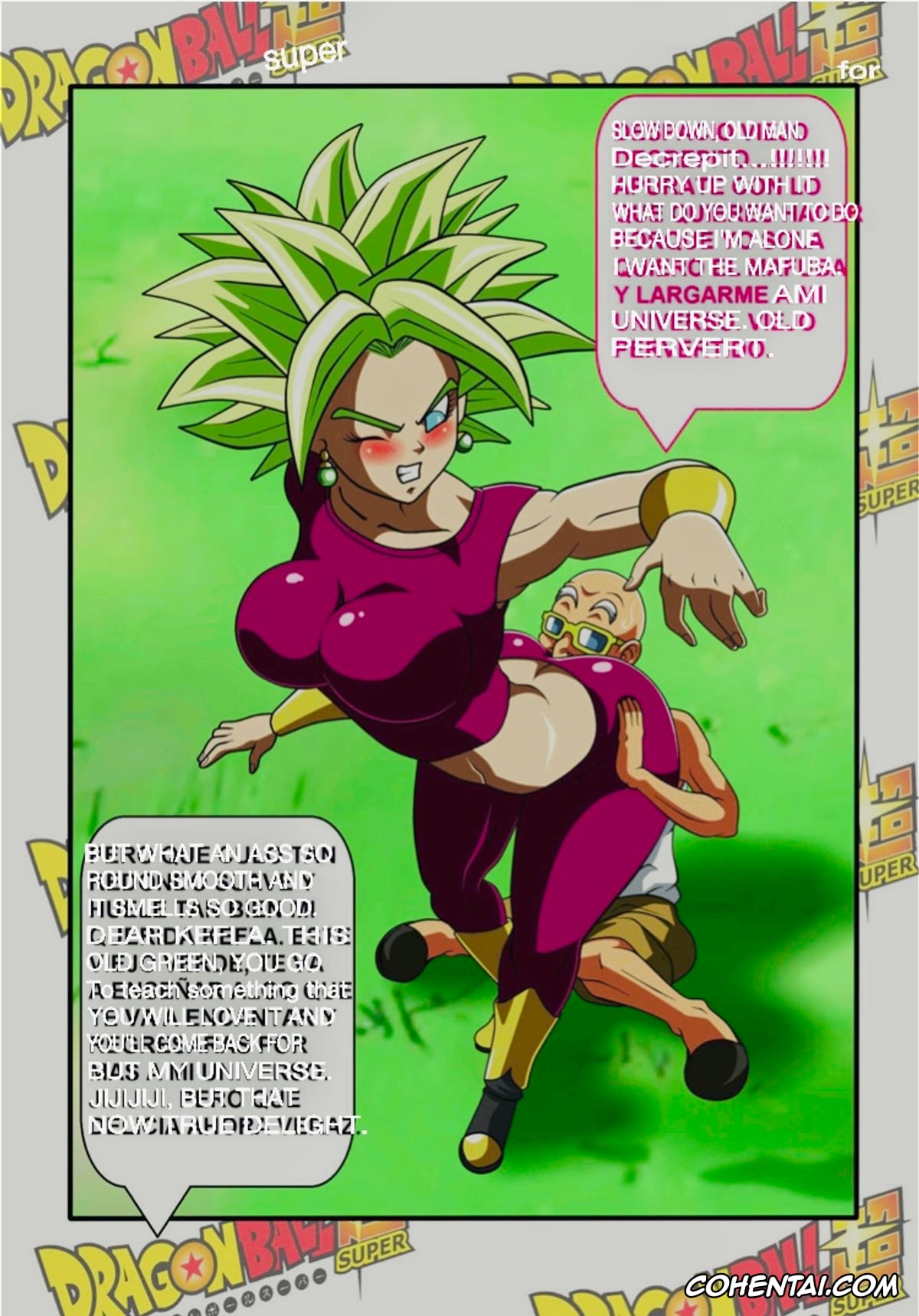 Dragon Ball hentai, Kefla hentai, Kefla and The Mafuba (Dragon Ball), pagina 3