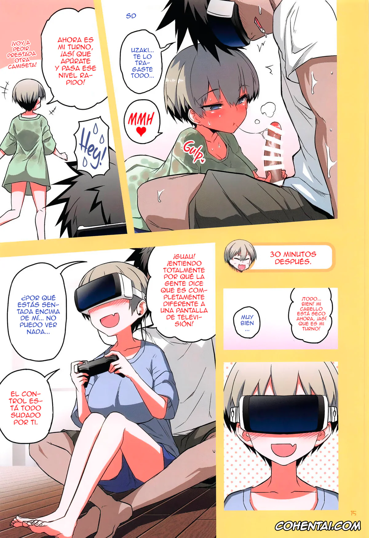 Uzaki-chan wa Asobitai! porno, Hana Uzaki porno, Shinichi Sakurai porno, Uzaki-chan wa H Shitai! 2 (Uzaki-chan wa Asobitai!), pagina 14