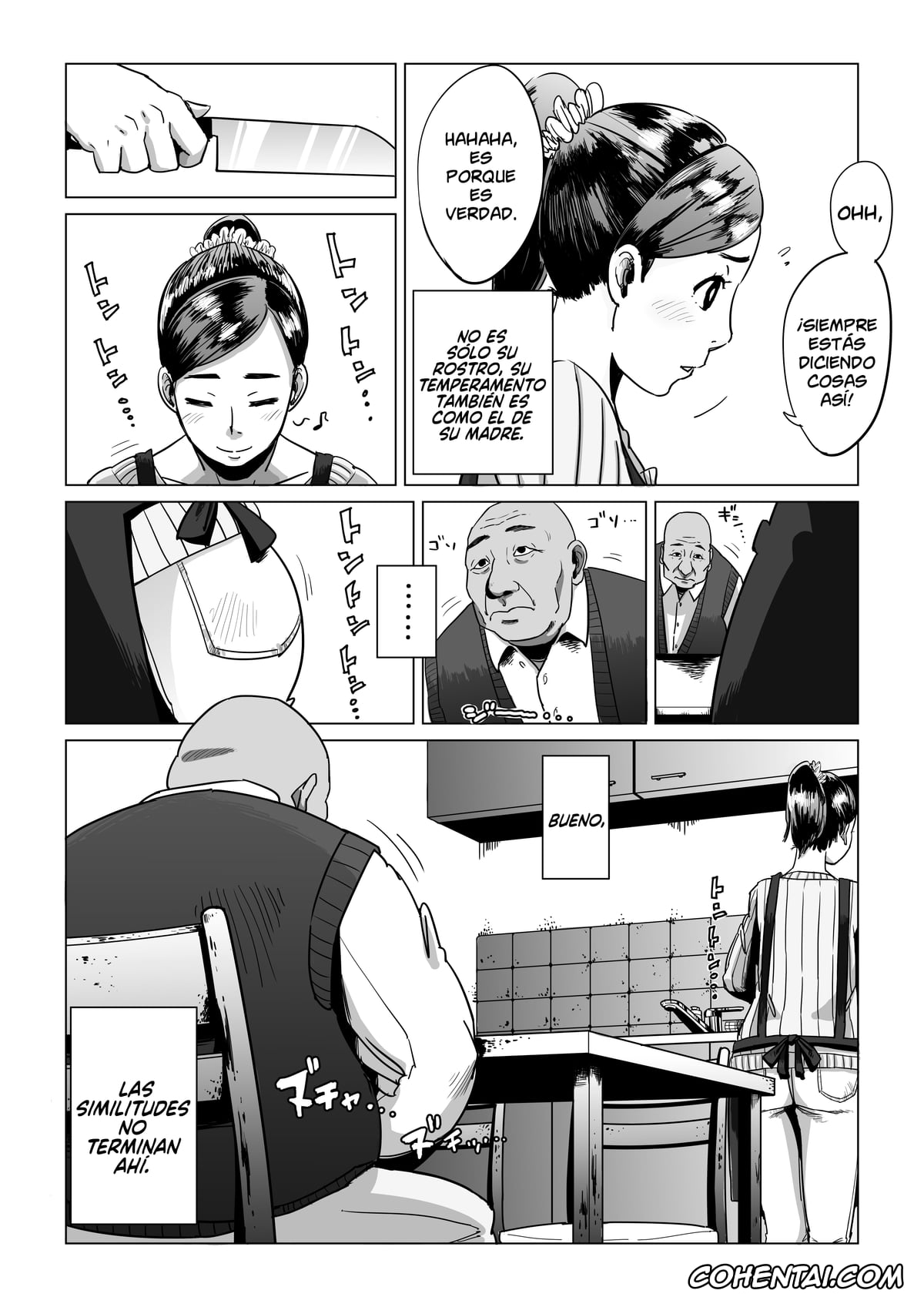 Original hentai, Sofu, Mago to Asobu, pagina 3