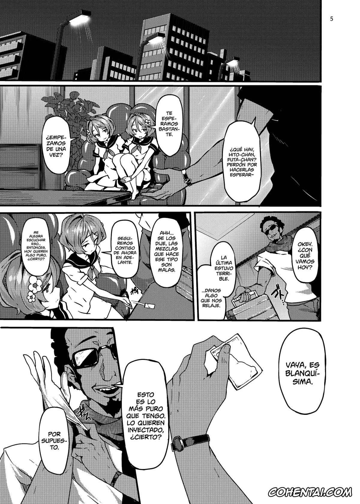 Tokyo 7th Sisters xxx, Futaba Karakuri xxx, Hitoha Karakuri xxx, Twin x Sense (Tokyo 7th Sisters), pagina 4