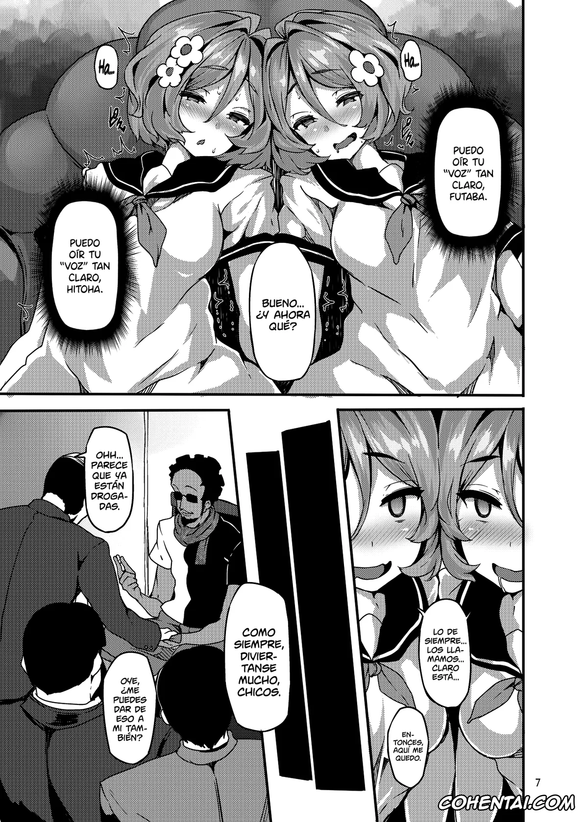 Tokyo 7th Sisters hentai, Futaba Karakuri hentai, Hitoha Karakuri hentai, Twin x Sense (Tokyo 7th Sisters), pagina 6