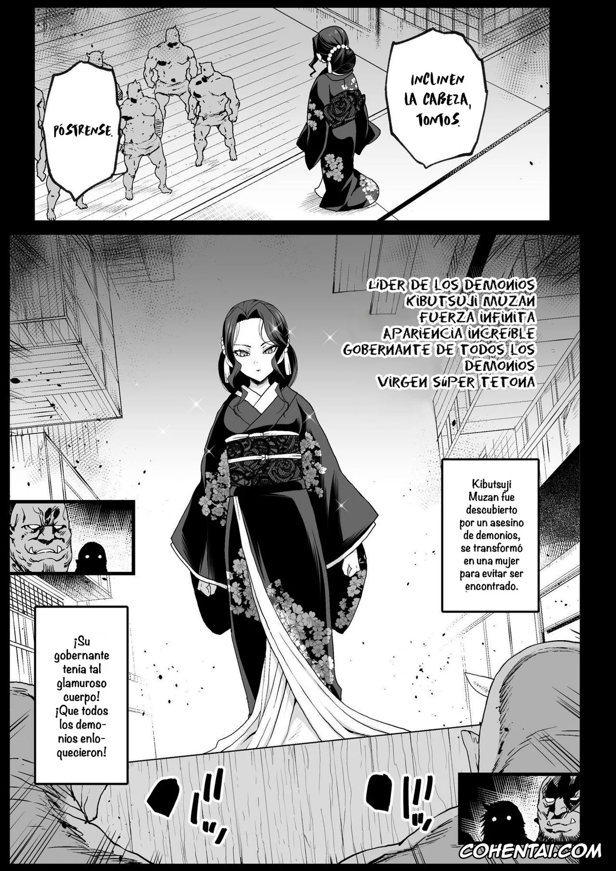 Kimetsu No Yaiba | Demon Slayer xxx, Muzan Kibutsuji xxx, Mesu Onna Jou Muzan-sama – RAPE OF DEMON SLAYER 4 (Kimetsu no Yaiba), pagina 4