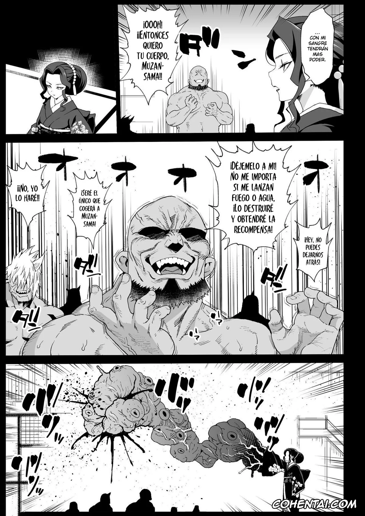 Kimetsu No Yaiba | Demon Slayer hentai, Muzan Kibutsuji hentai, Mesu Onna Jou Muzan-sama – RAPE OF DEMON SLAYER 4 (Kimetsu no Yaiba), pagina 6