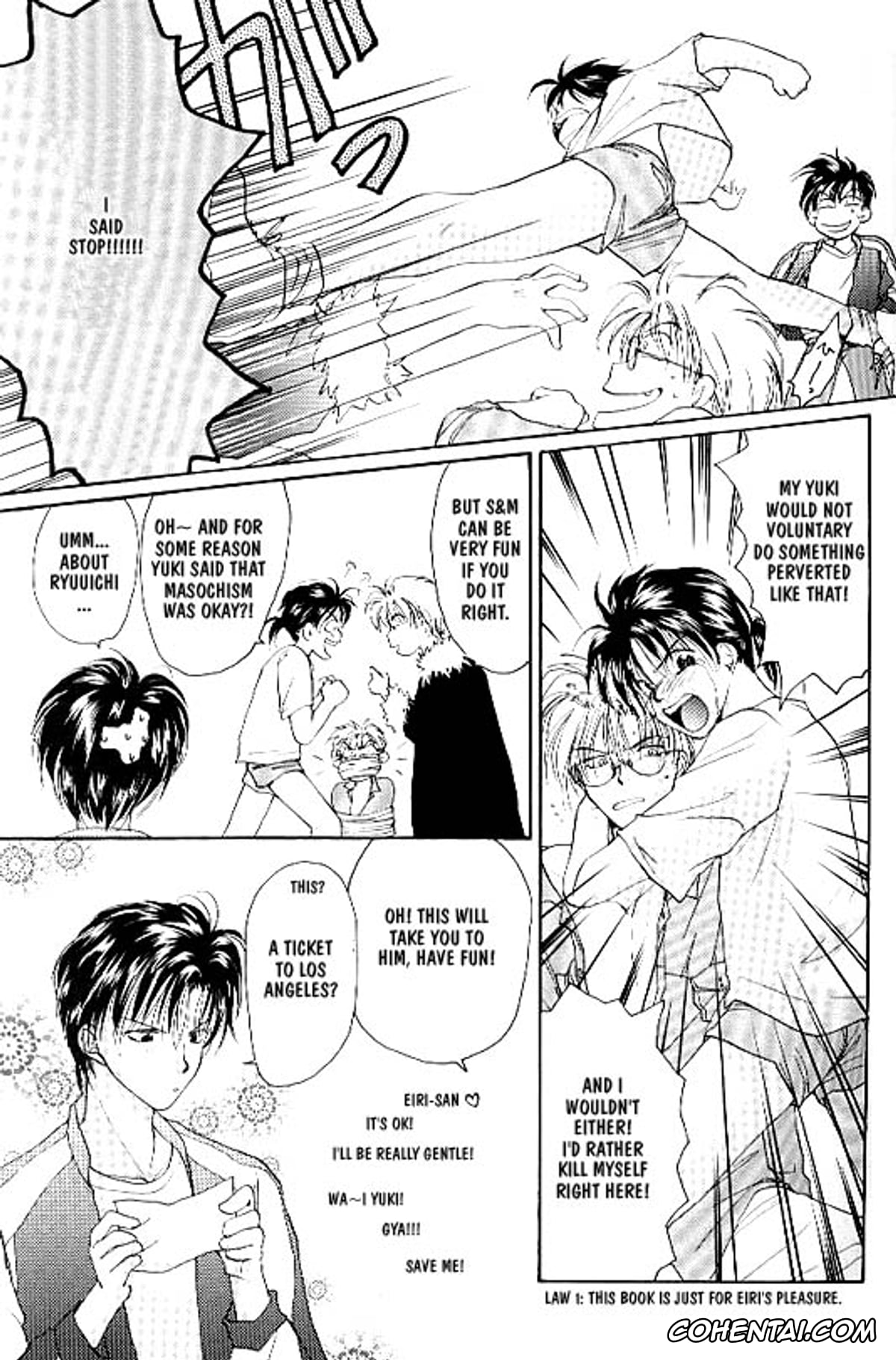Gravitation hentai, Remix Gravitation 2 (Gravitation), pagina 9