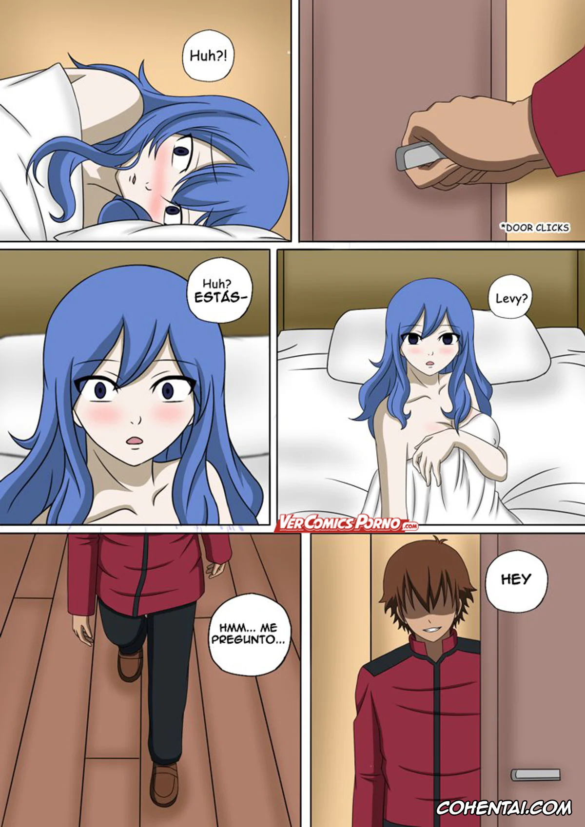 Fairy Tail hentai, Juvia Lockser hentai, Levy Mcgarden hentai, Lucy Heartfilia hentai, Wendy Marvell hentai, Fairy Hunting 3 (Fairy Tail), pagina 18