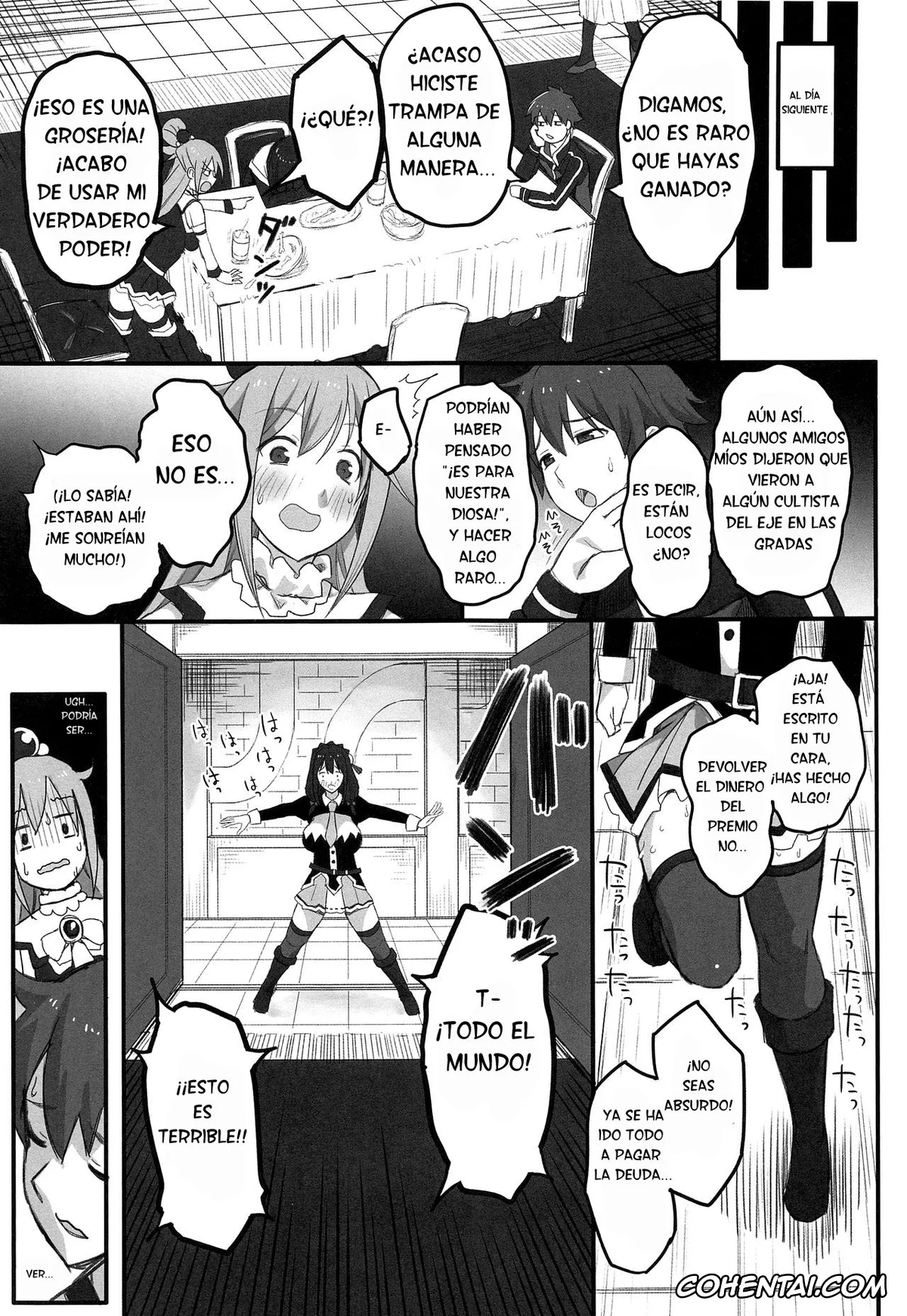Kono Subarashii Sekai ni Syukufuku o! xxx, Aqua xxx, Darkness | Lalatina Ford Dustiness xxx, Megumin xxx, Yunyun xxx, Kono Fusei Touhyou ni Danzai o! (Kono Subarashii Sekai ni Syukufuku o!), pagina 10