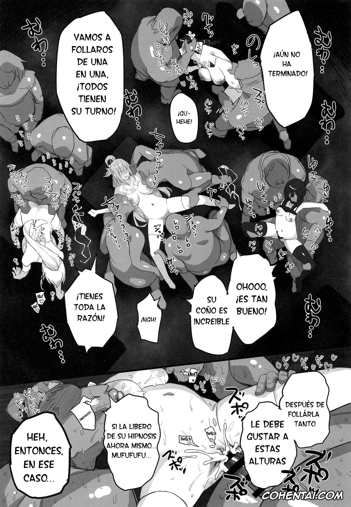 Kono Subarashii Sekai ni Syukufuku o! xxx, Aqua xxx, Darkness | Lalatina Ford Dustiness xxx, Megumin xxx, Yunyun xxx, Kono Fusei Touhyou ni Danzai o! (Kono Subarashii Sekai ni Syukufuku o!), pagina 40