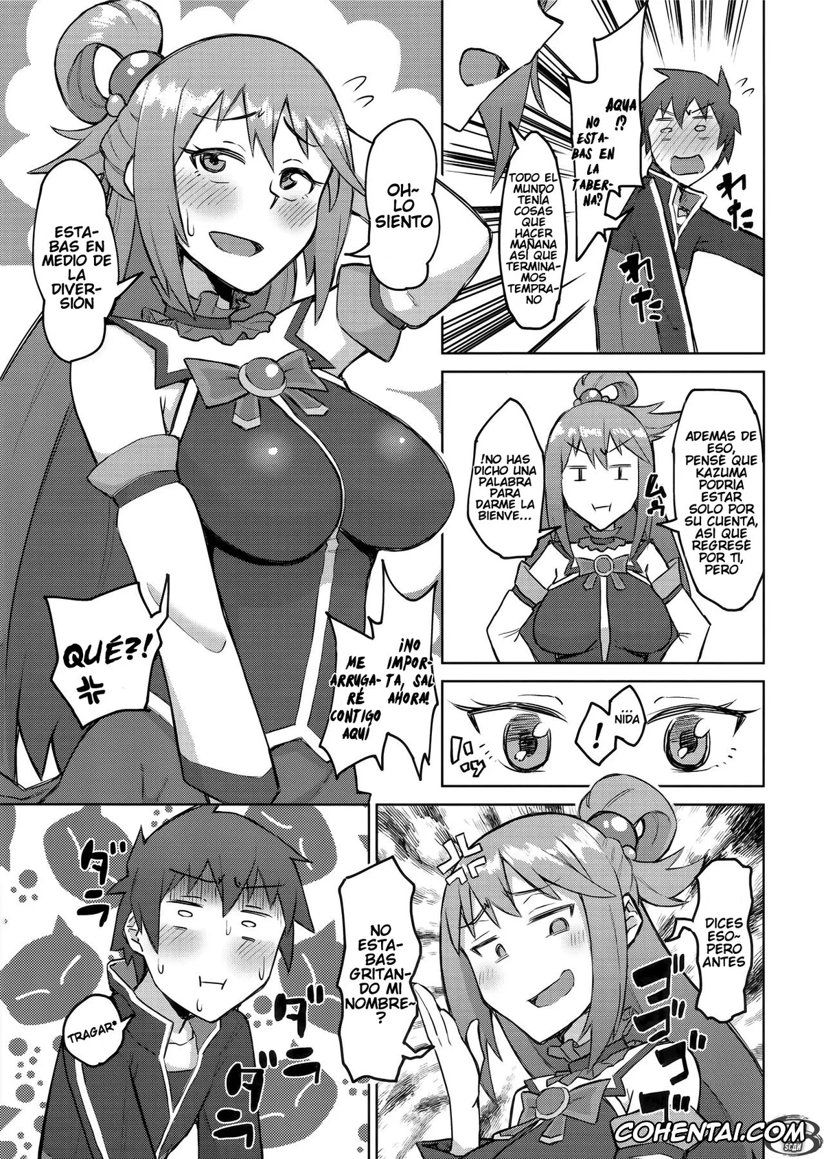 Kono Subarashii Sekai ni Syukufuku o! xxx, Aqua xxx, Kazuma Satou xxx, Kenka Suru hodo Naka ga Ii (Kono Subarashii Sekai ni Syukufuku o!), pagina 7