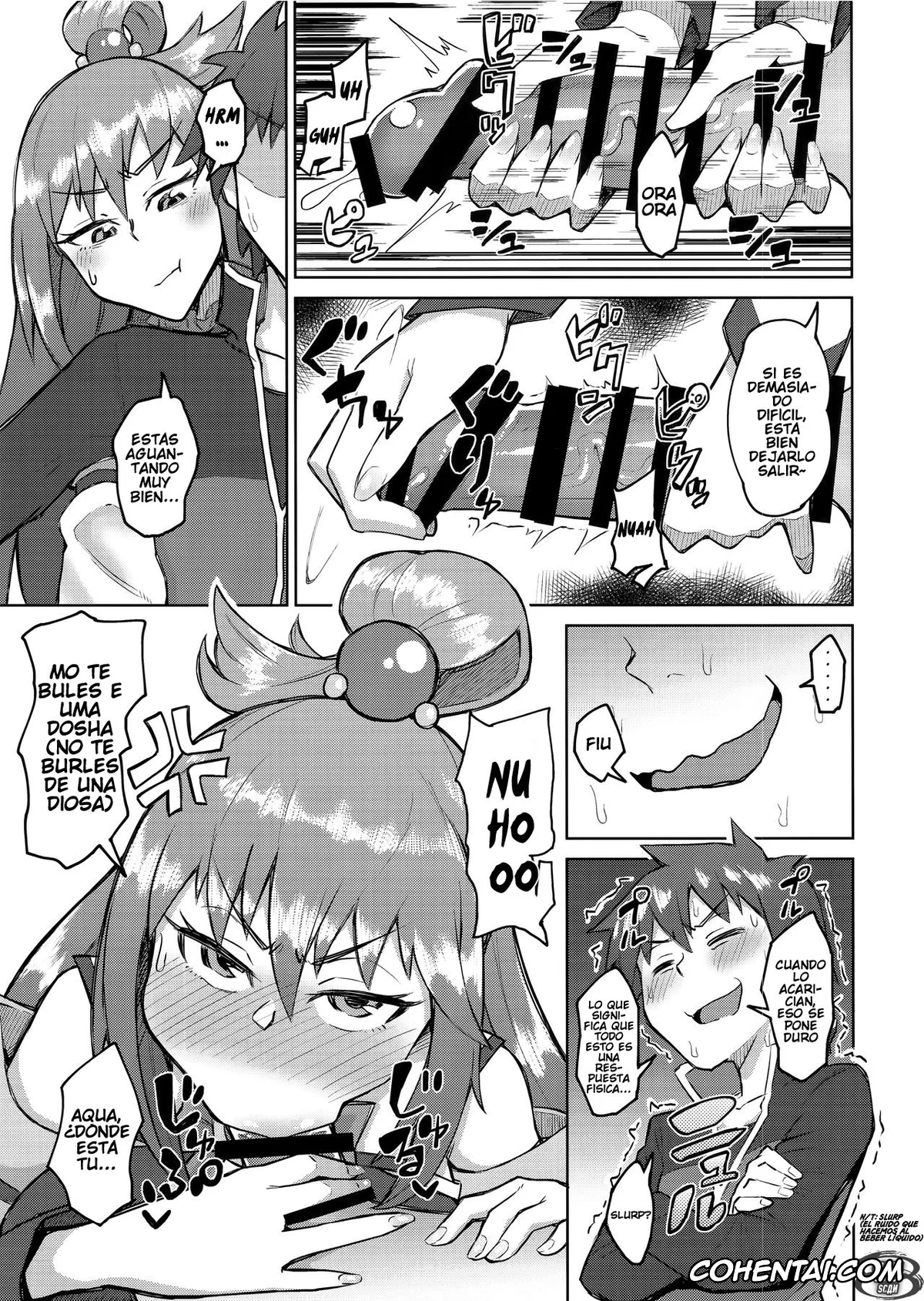Kono Subarashii Sekai ni Syukufuku o! hentai, Aqua hentai, Kazuma Satou hentai, Kenka Suru hodo Naka ga Ii (Kono Subarashii Sekai ni Syukufuku o!), pagina 9