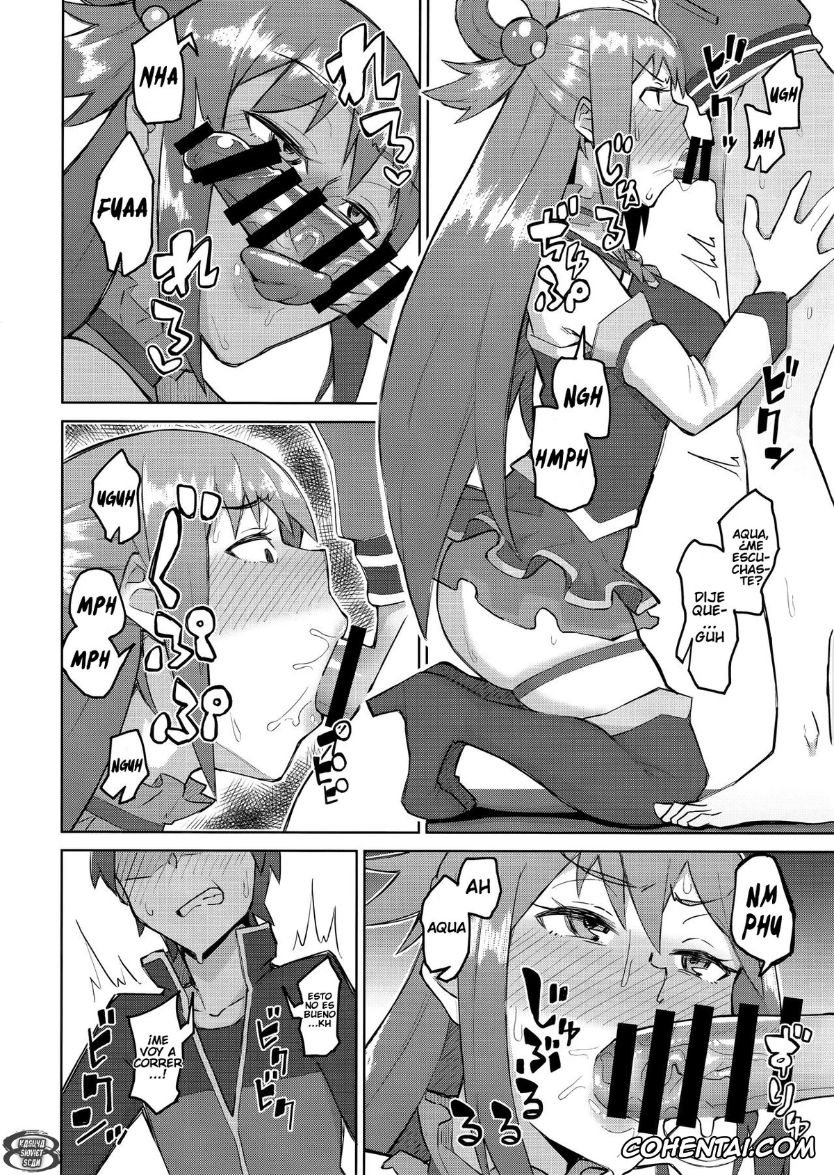 Kono Subarashii Sekai ni Syukufuku o! xxx, Aqua xxx, Kazuma Satou xxx, Kenka Suru hodo Naka ga Ii (Kono Subarashii Sekai ni Syukufuku o!), pagina 10