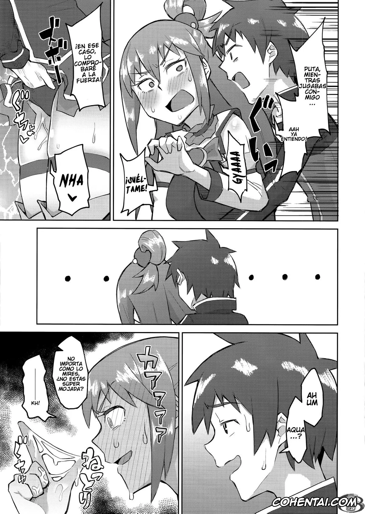 Kono Subarashii Sekai ni Syukufuku o! xxx, Aqua xxx, Kazuma Satou xxx, Kenka Suru hodo Naka ga Ii (Kono Subarashii Sekai ni Syukufuku o!), pagina 13