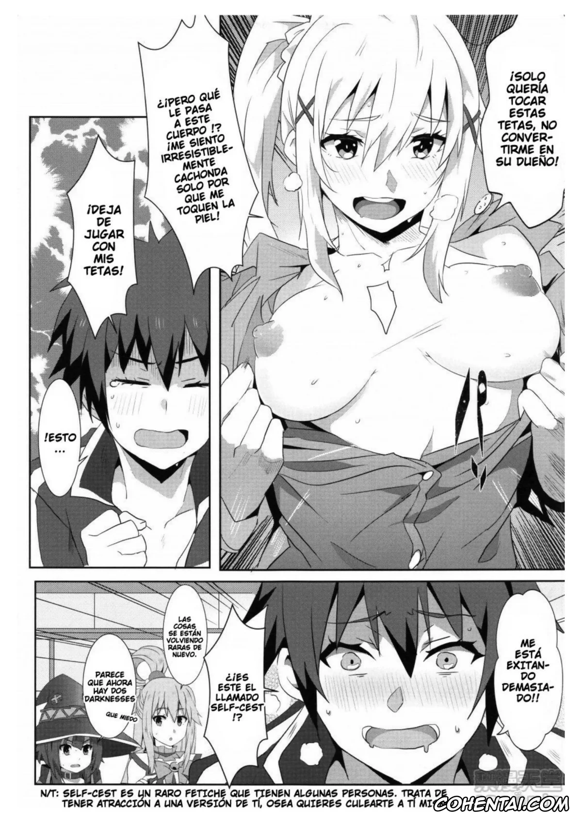 Kono Subarashii Sekai ni Syukufuku o! hentai, Darkness | Lalatina Ford Dustiness hentai, Kazuma Satou hentai, Megumin hentai, Megumin ni Karei na Shasei o! 5 (Kono Subarashii Sekai ni Syukufuku o!), pagina 9