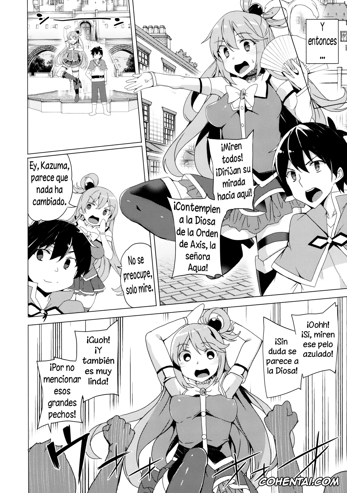 Kono Subarashii Sekai ni Syukufuku o! xxx, Aqua xxx, Kazuma Satou xxx, Axis-kyou ni Haitte kudasai (Kono Subarashii Sekai ni Syukufuku o!), pagina 10