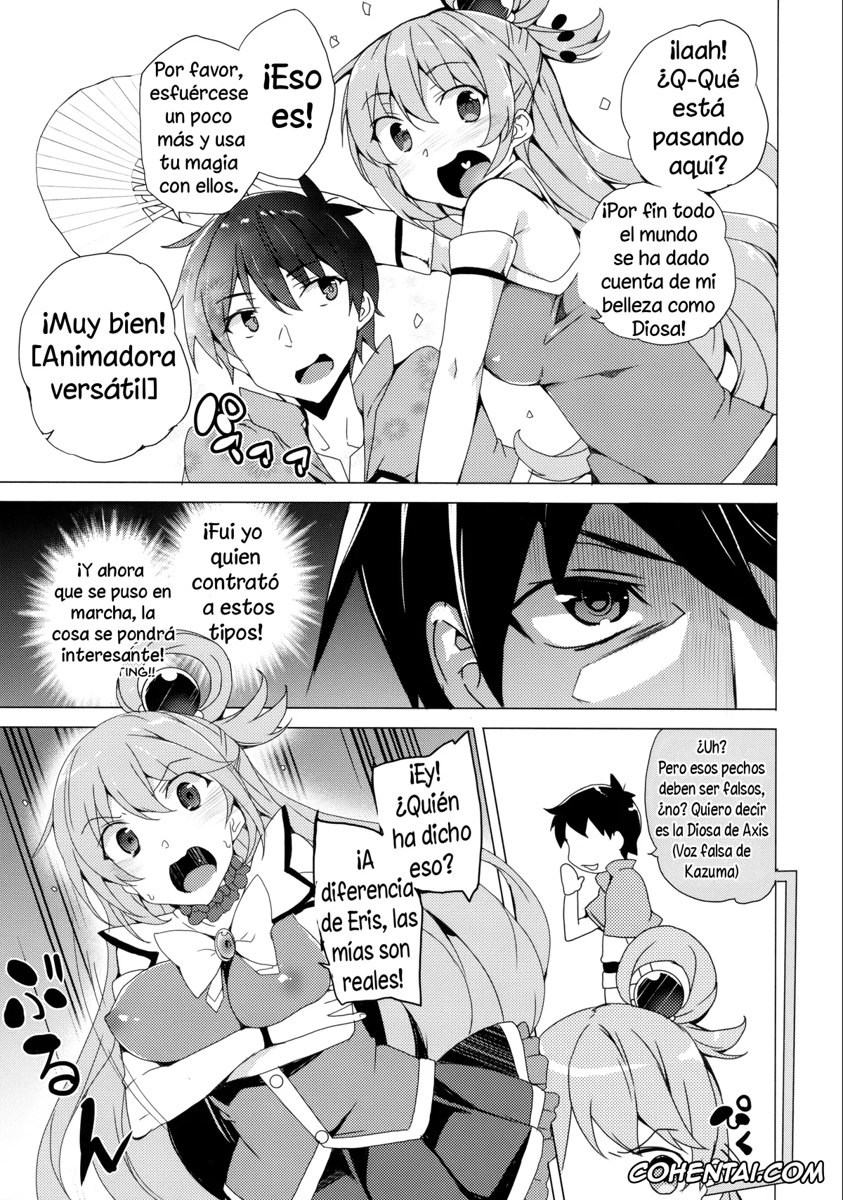 Kono Subarashii Sekai ni Syukufuku o! porno, Aqua porno, Kazuma Satou porno, Axis-kyou ni Haitte kudasai (Kono Subarashii Sekai ni Syukufuku o!), pagina 11