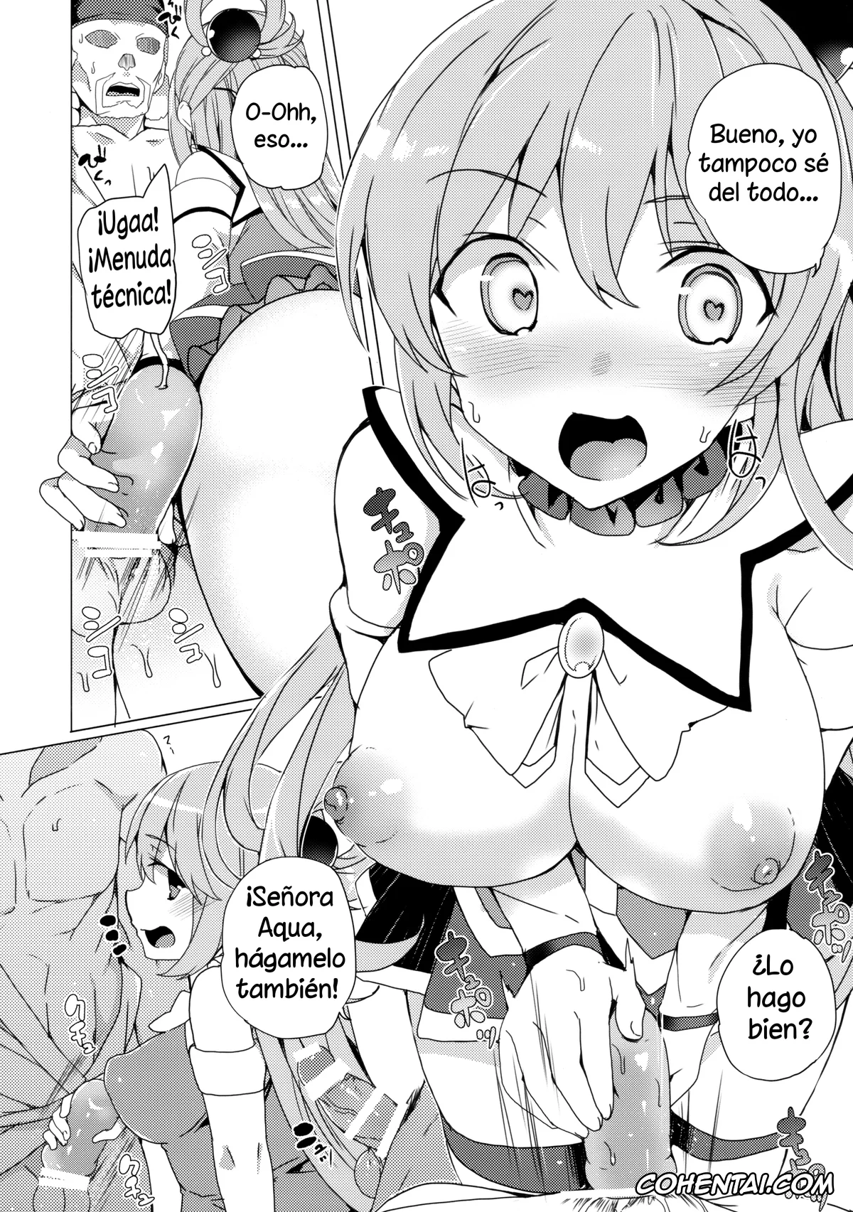 Kono Subarashii Sekai ni Syukufuku o! xxx, Aqua xxx, Kazuma Satou xxx, Axis-kyou ni Haitte kudasai (Kono Subarashii Sekai ni Syukufuku o!), pagina 16