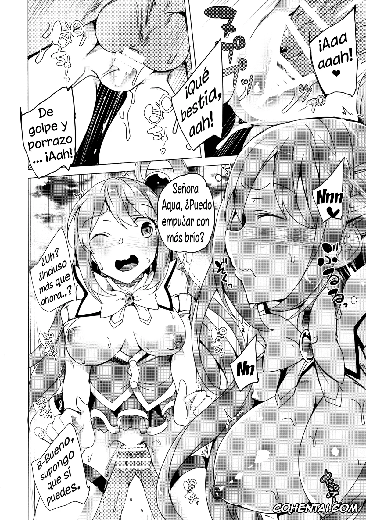 Kono Subarashii Sekai ni Syukufuku o! porno, Aqua porno, Kazuma Satou porno, Axis-kyou ni Haitte kudasai (Kono Subarashii Sekai ni Syukufuku o!), pagina 20