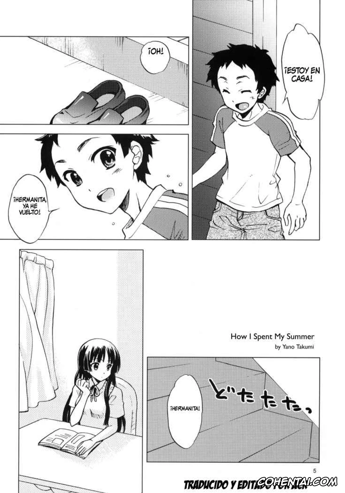 K-ON! xxx, Mio Akiyama xxx, Satoshi Tainaka xxx, Lazy Summer (K-ON!), pagina 4